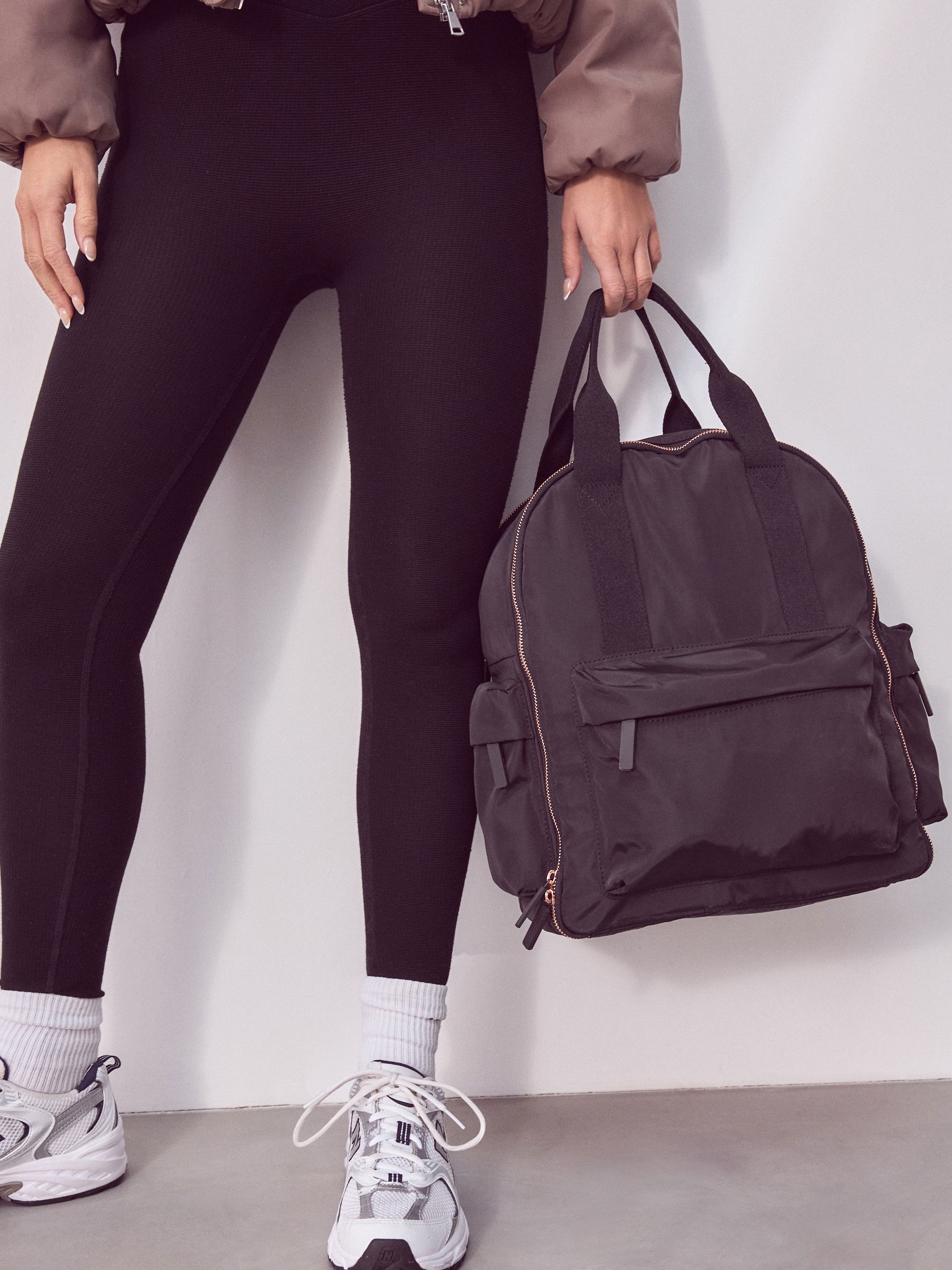 Black Travel Backpack