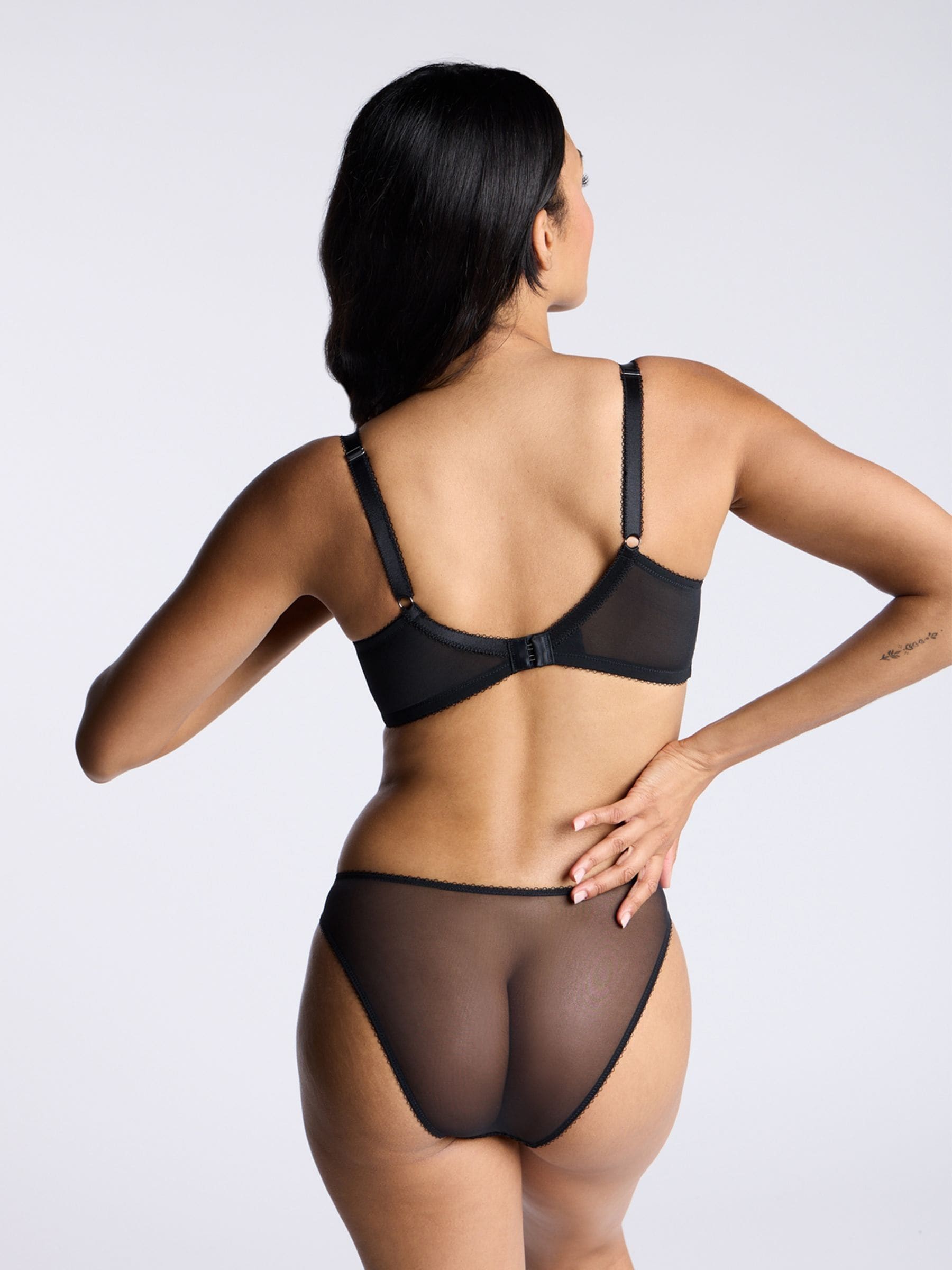 Boux Avenue Black Brief Lace Billie Knickers