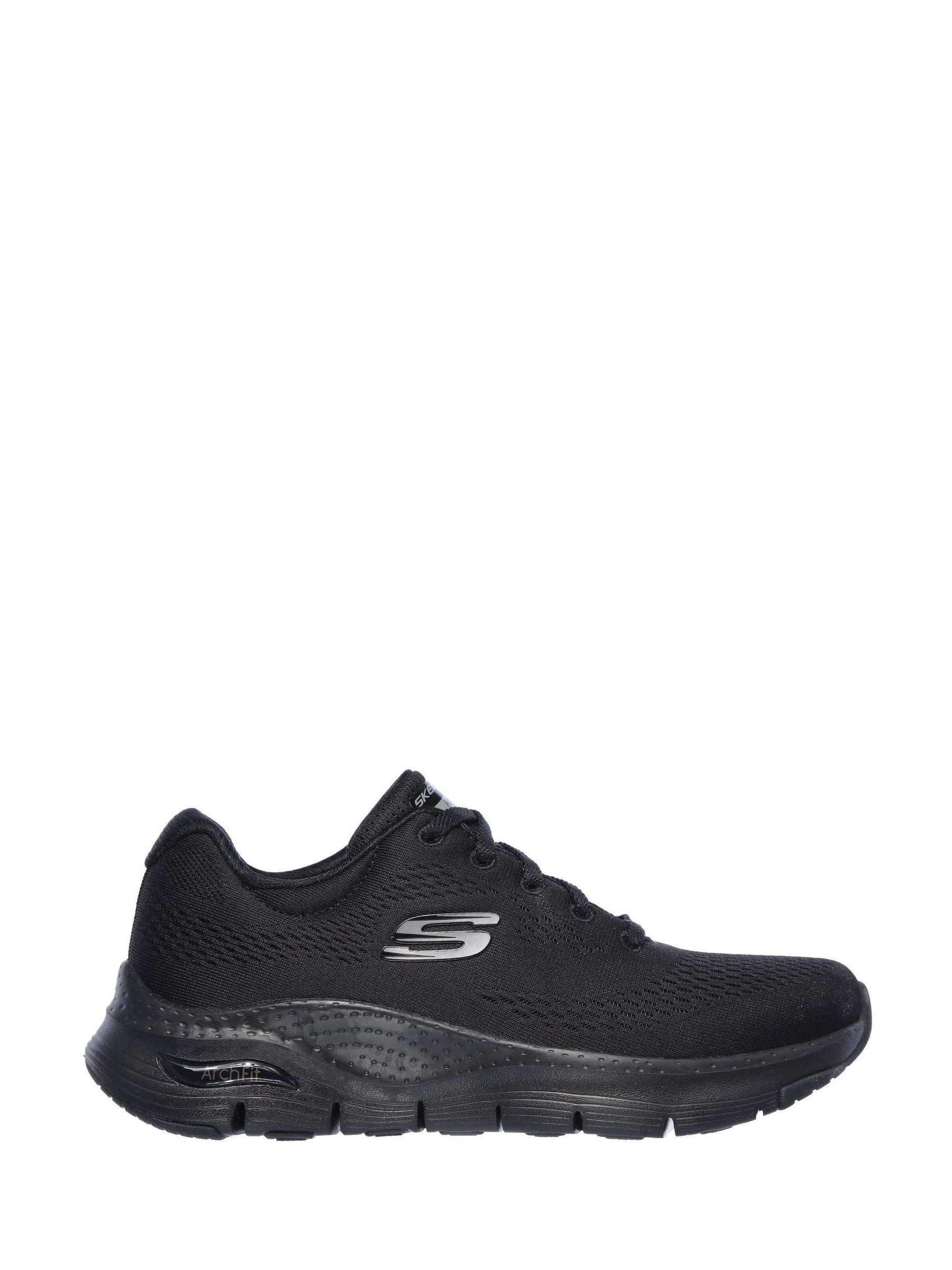 Skechers Black Standard Fit Arch Fit Womens Trainers