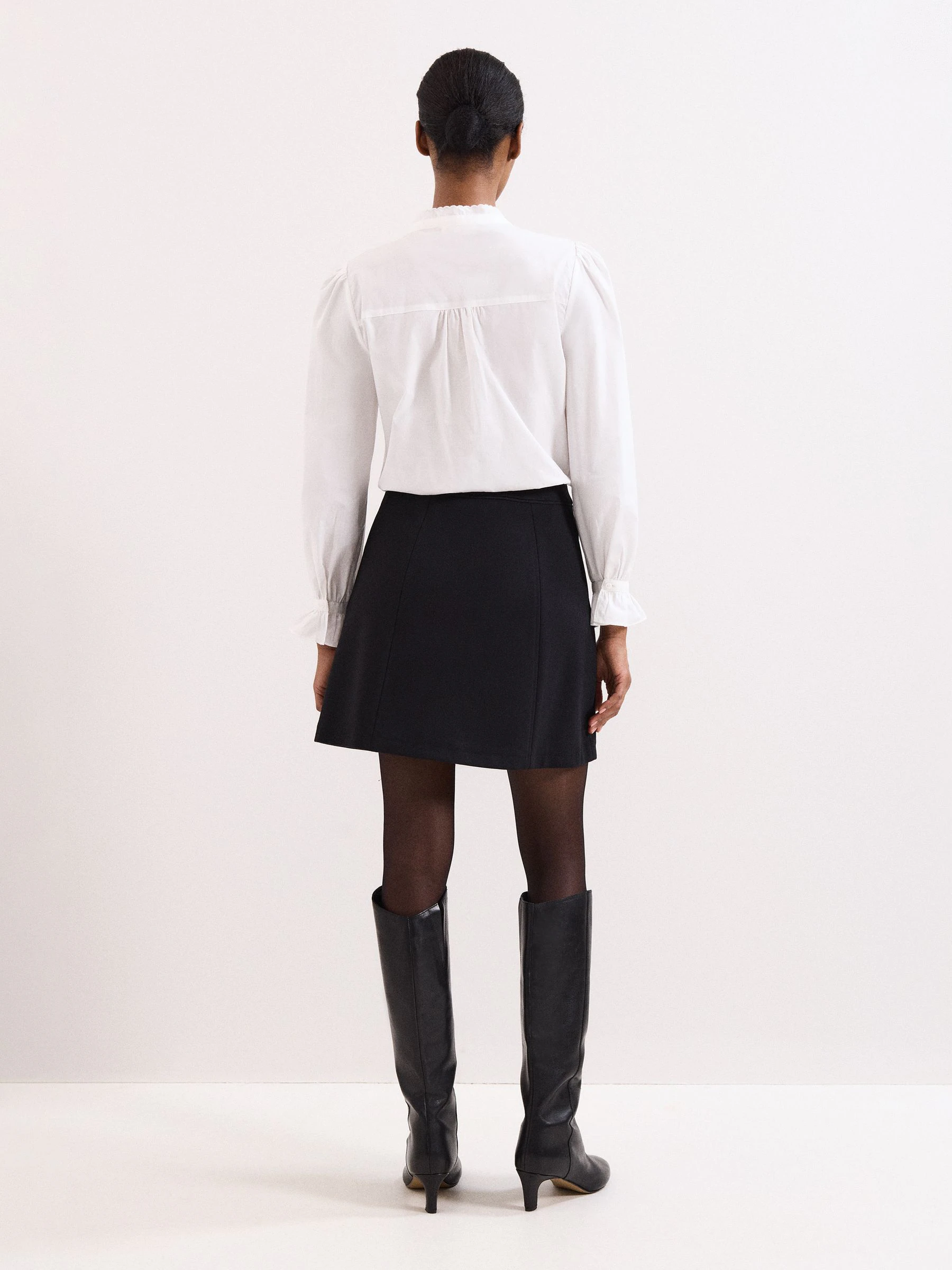 Phase Eight Black Danni Mini Skirt