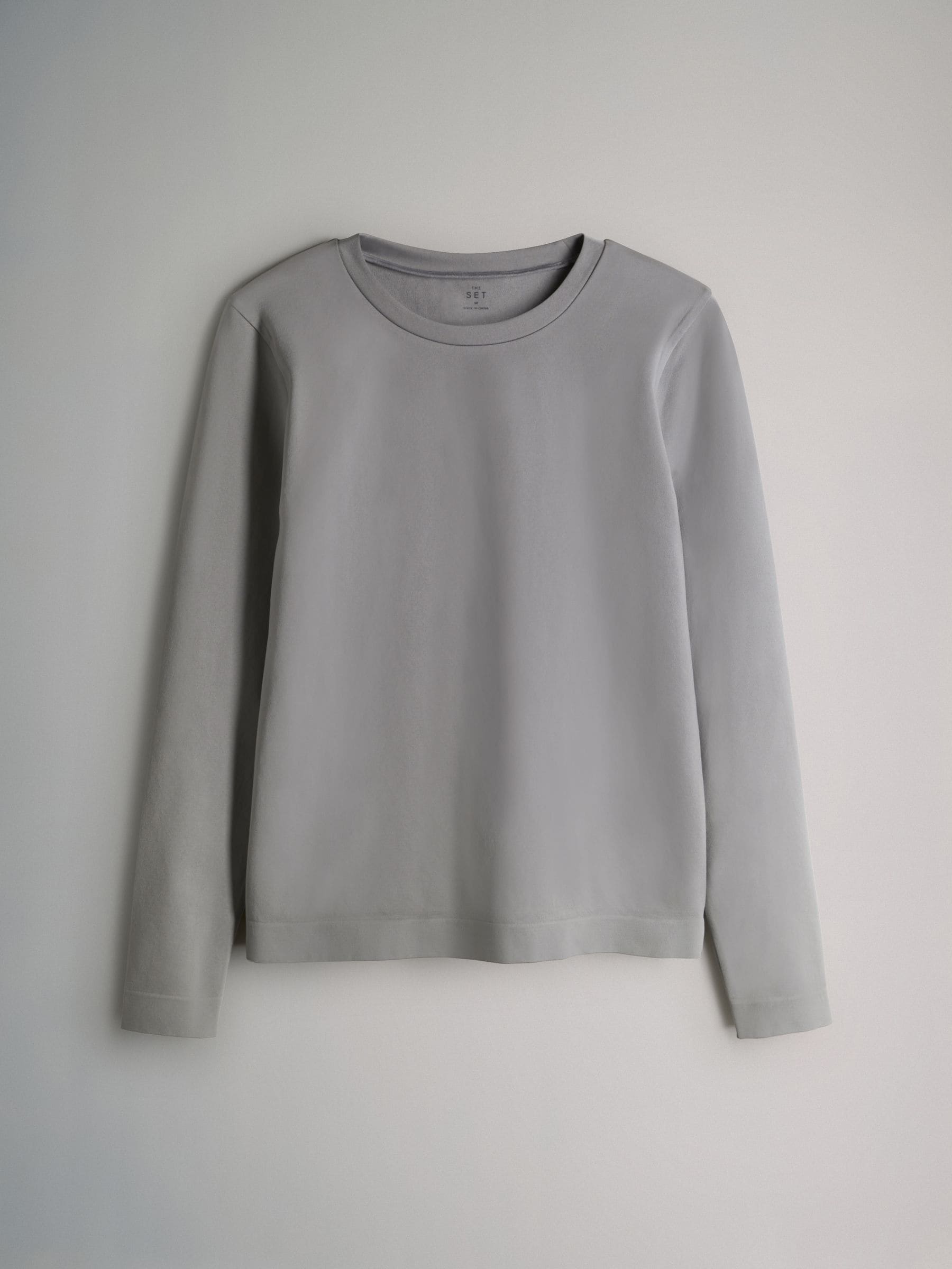 The Set 3 Pack Active Long Sleeve Smoothing T-Shirt Black/Charcoal/Grey