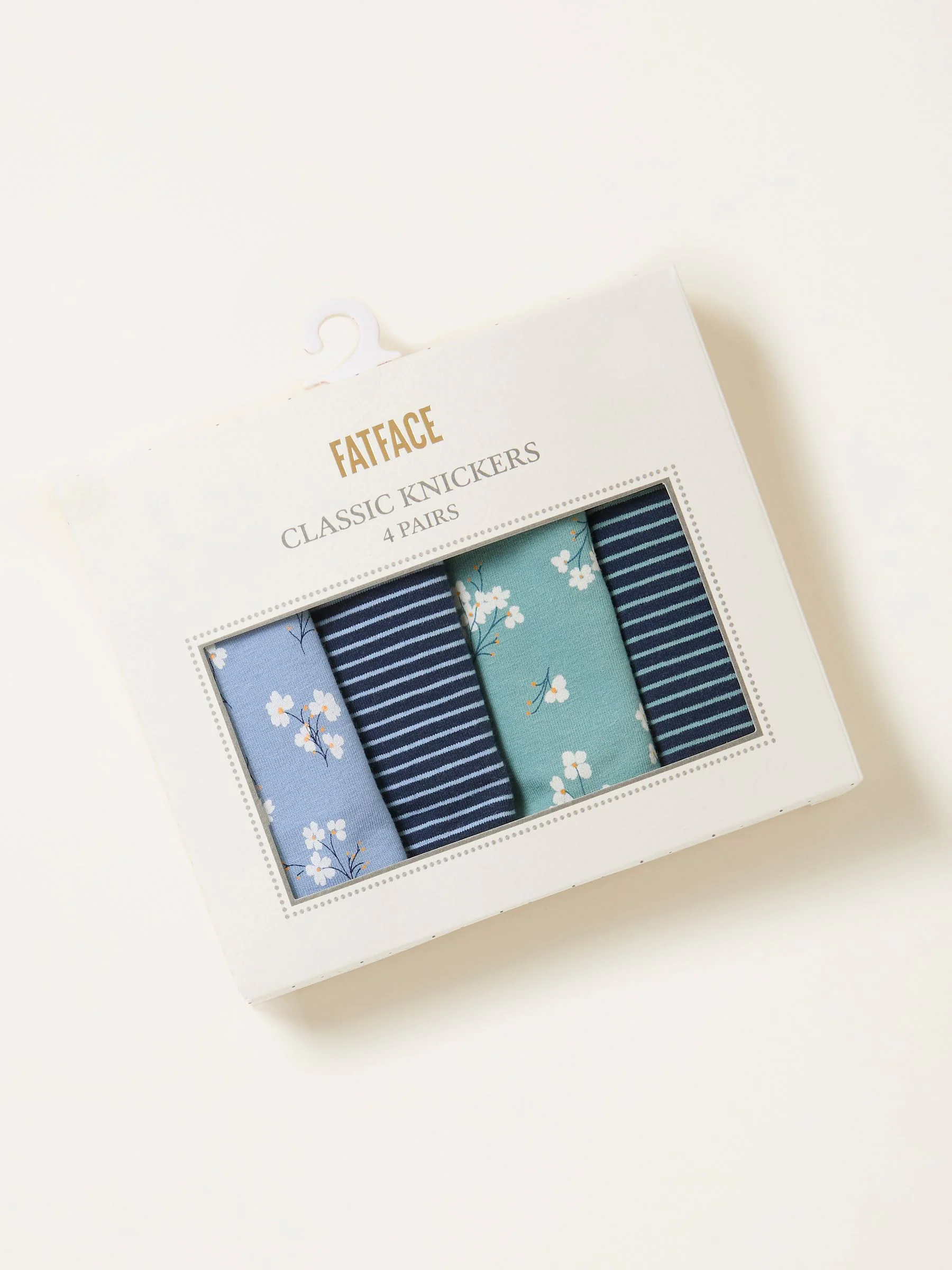 FatFace Multi 4 Pack Floral Classic Knickers