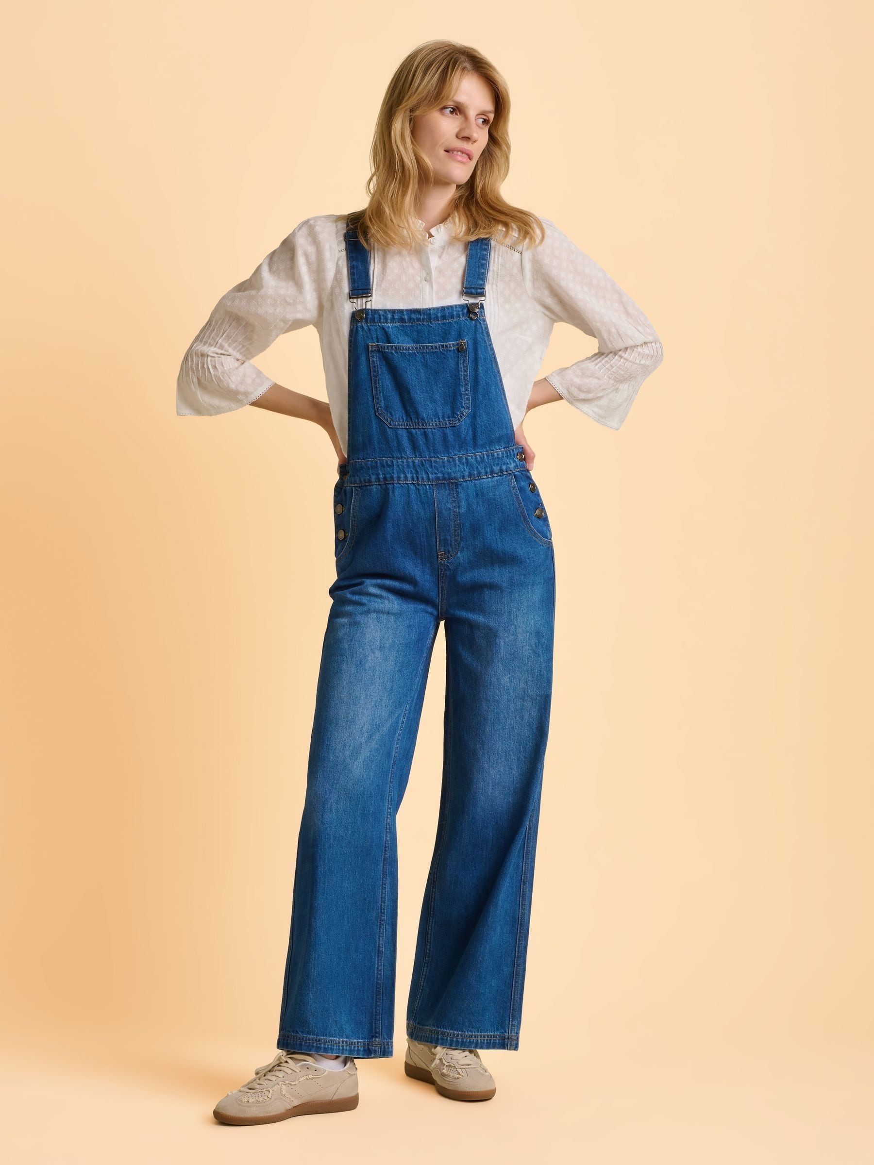 Brakeburn Blue Leia Denim Dungarees