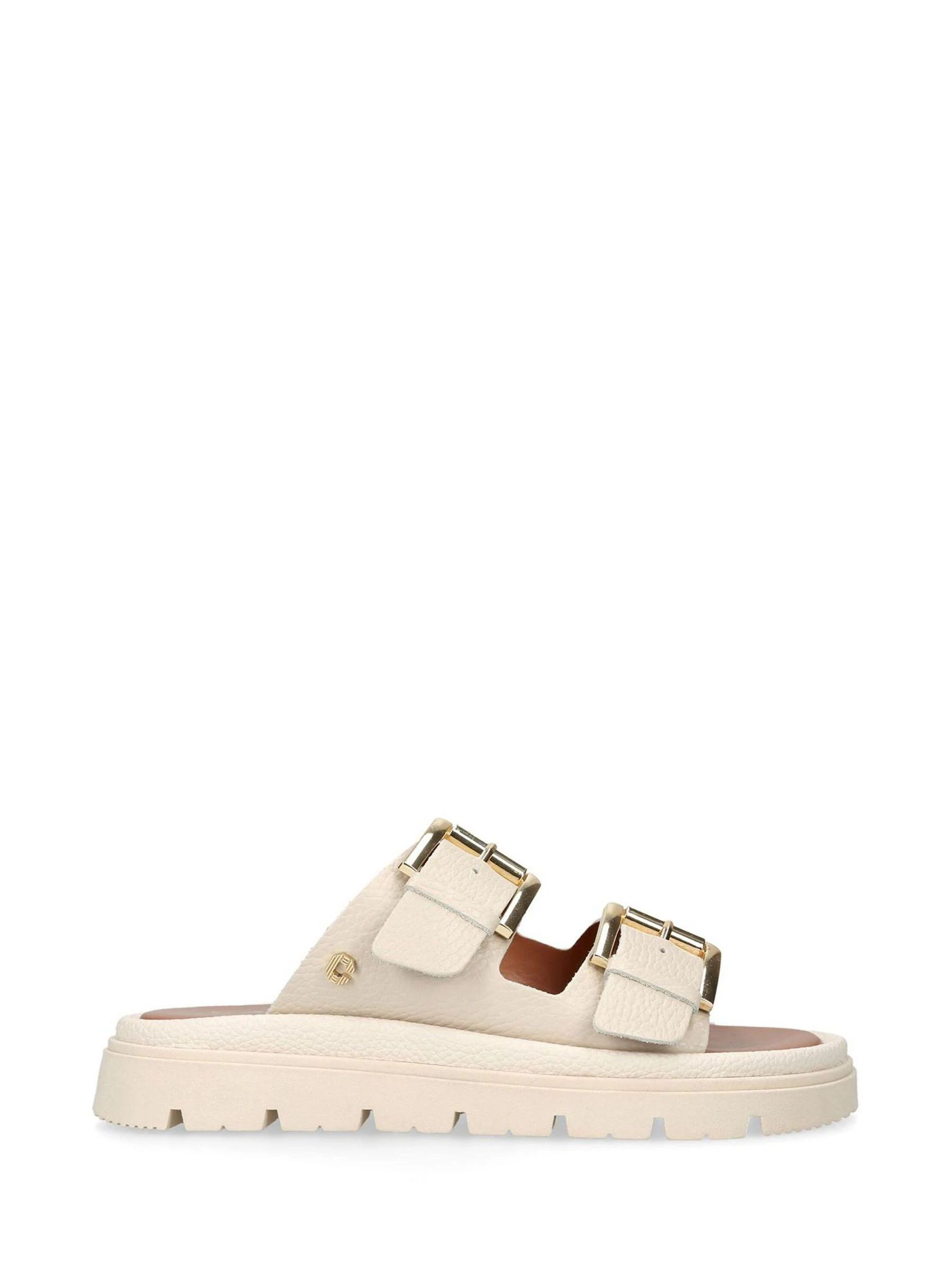 Carvela Comfort Cream Pavilion Sandals