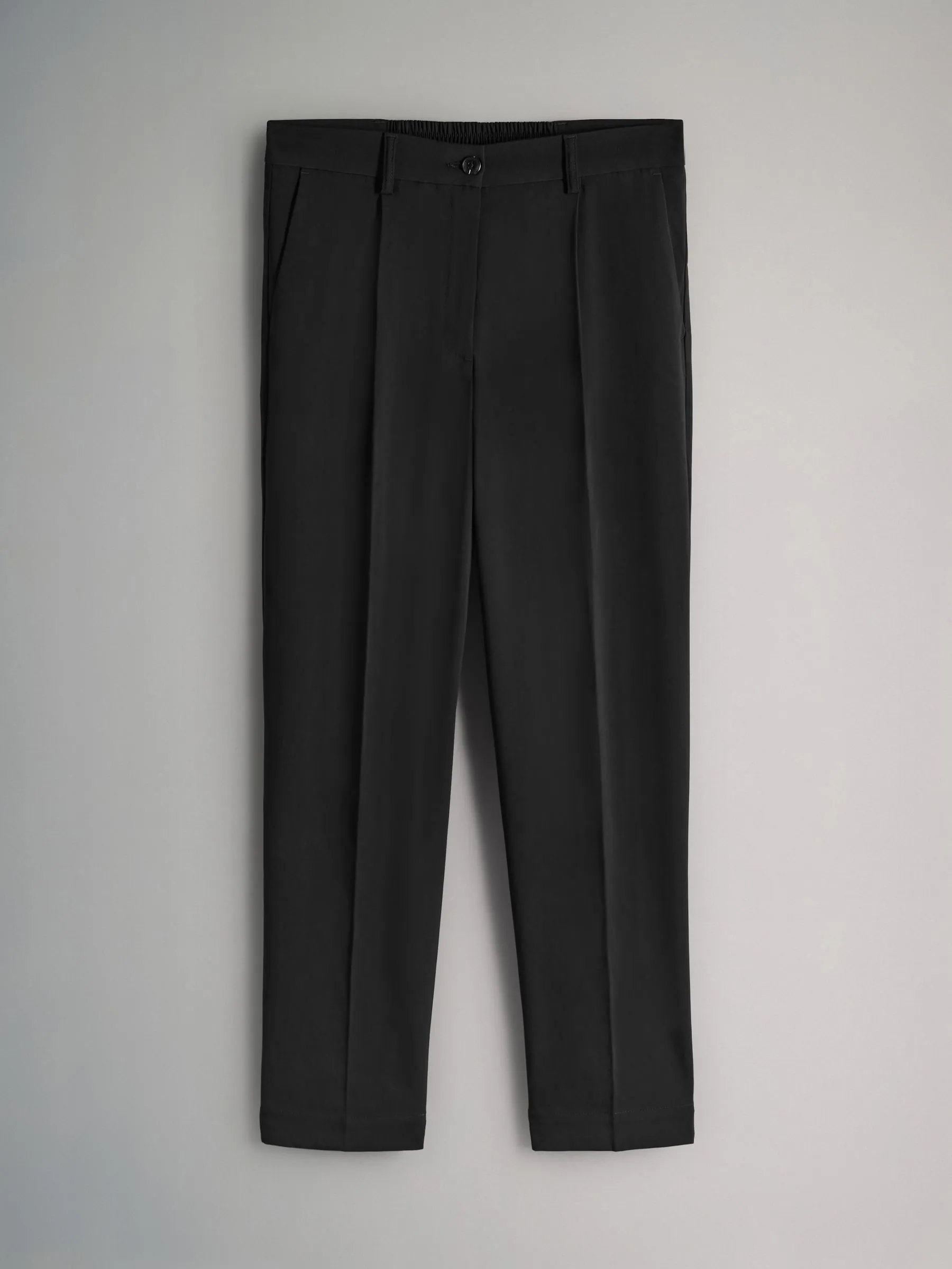 The Set 2 Pack Tapered Smart Trousers Black/Grey