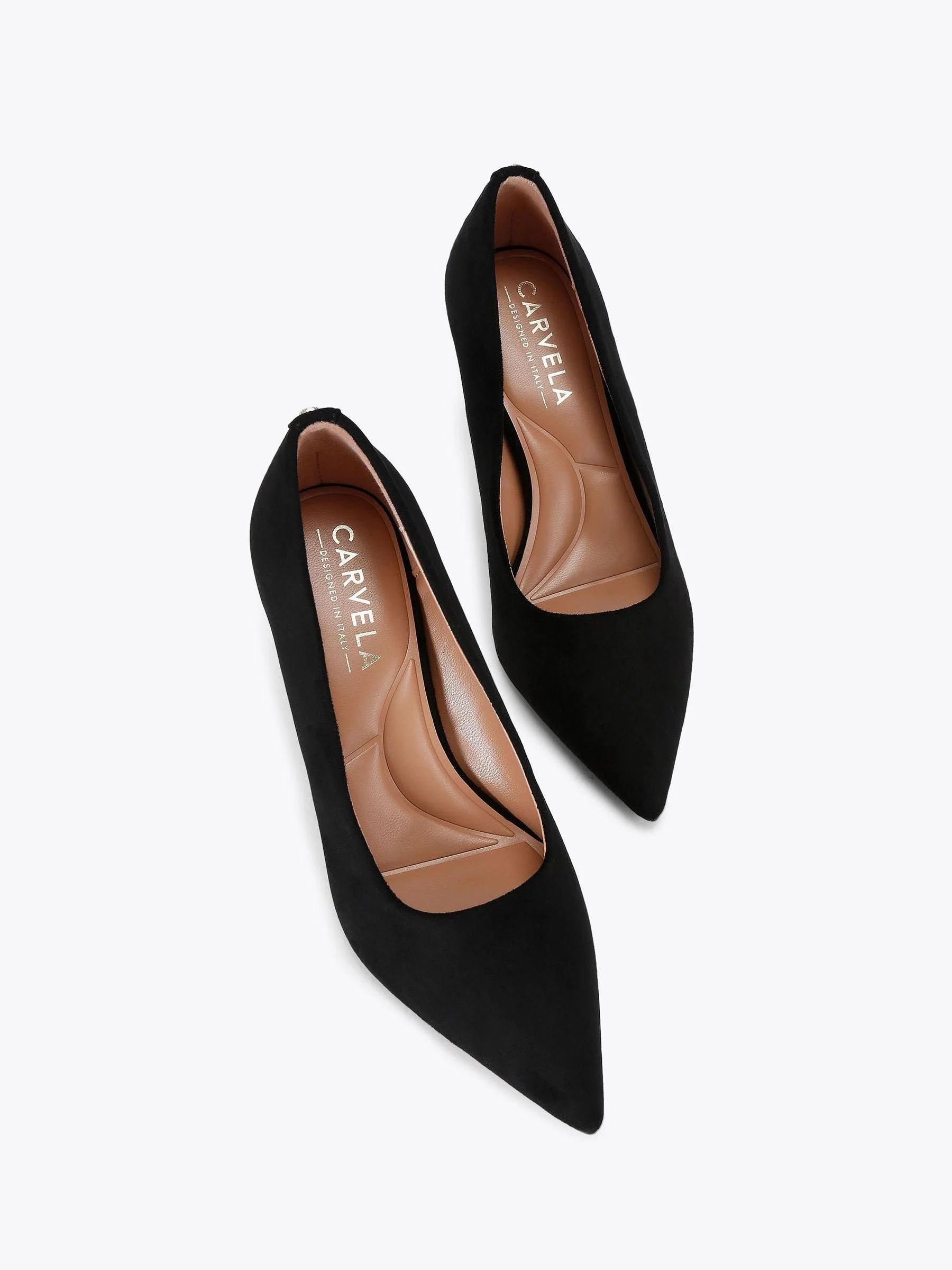 Carvela Black Grnd Red Corletta Sling Court Shoes