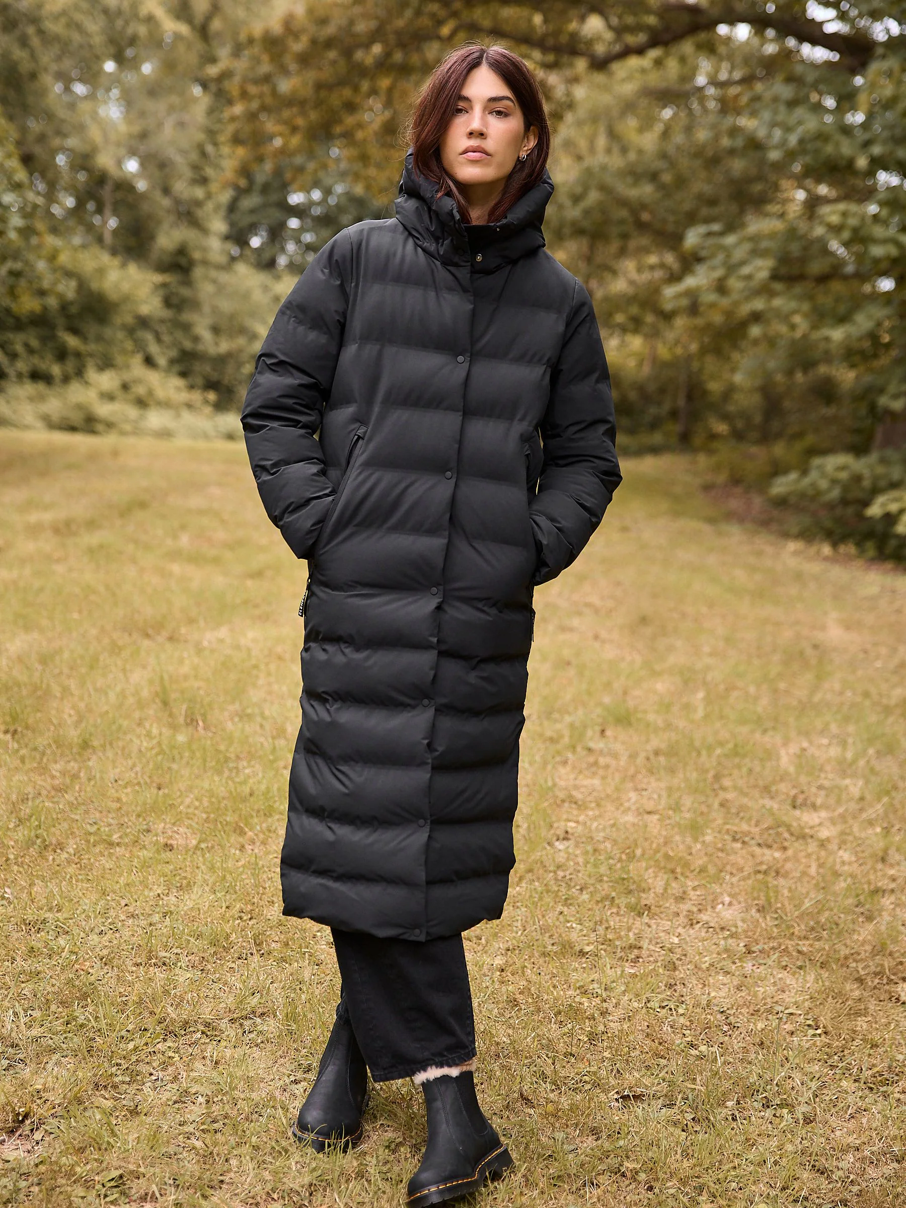 Black Elements Waterproof Padded Coat