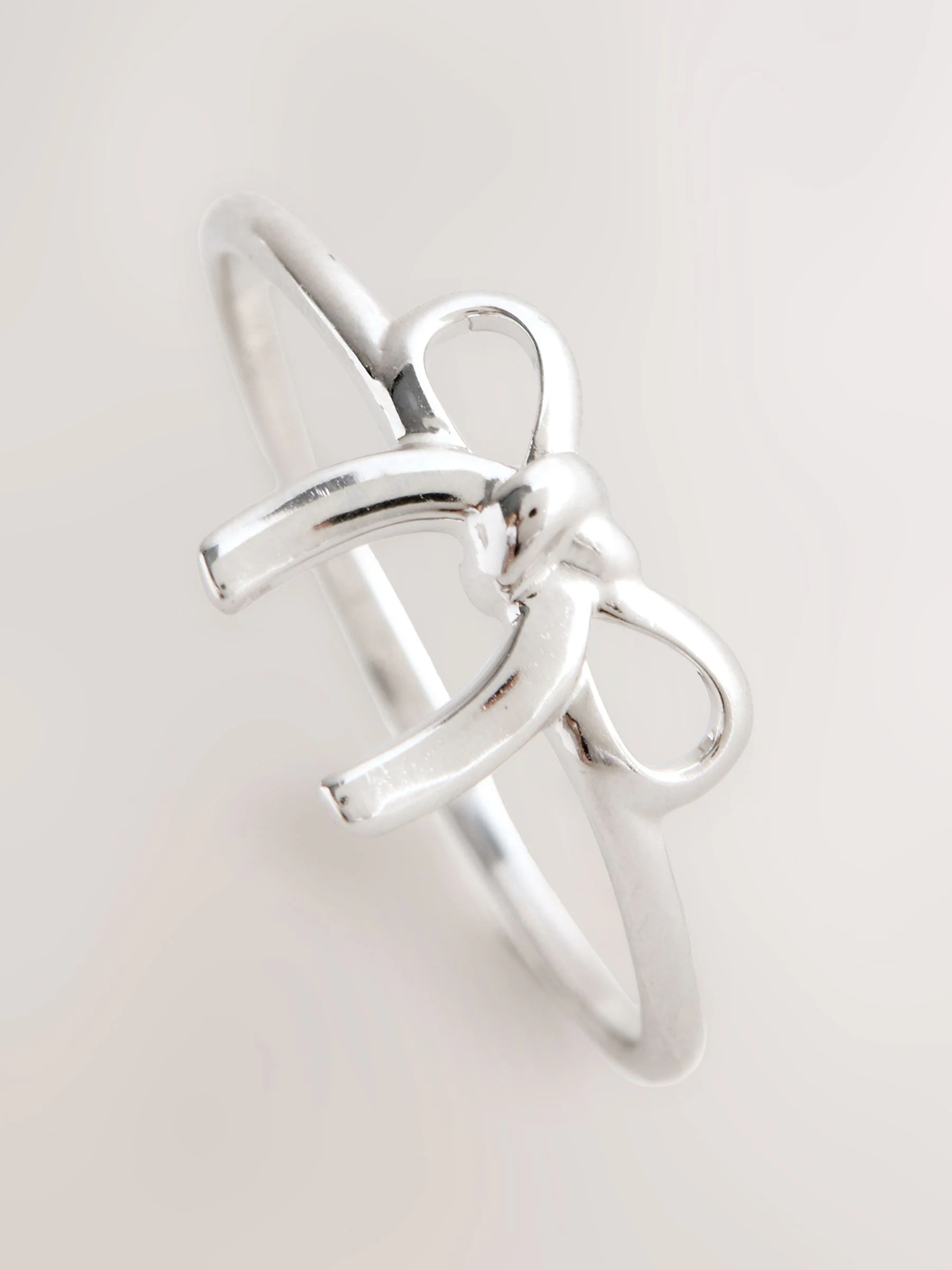 Sterling Silver Bow Ring