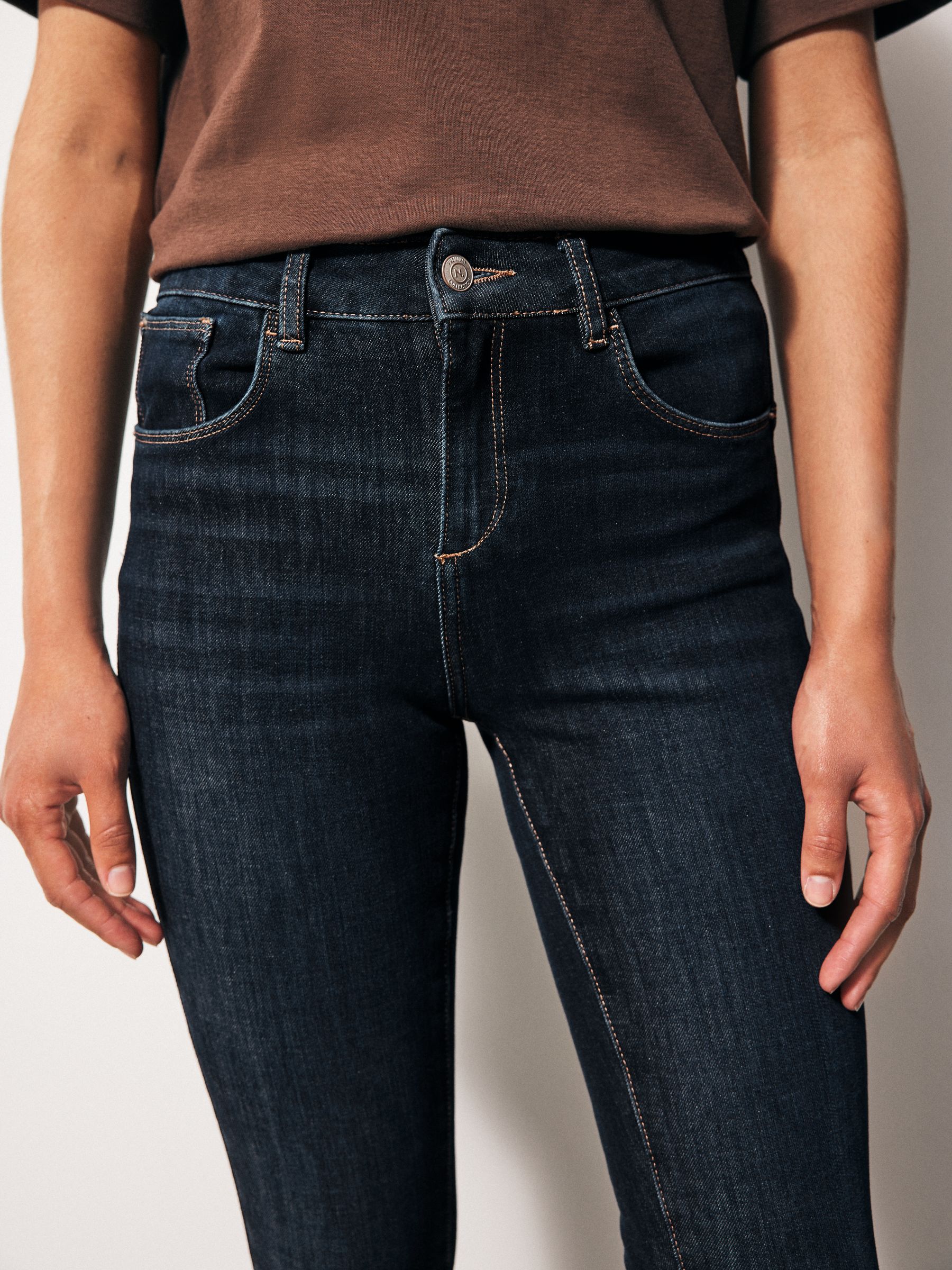 Dark Blue Skinny 360° Stretch Jeans