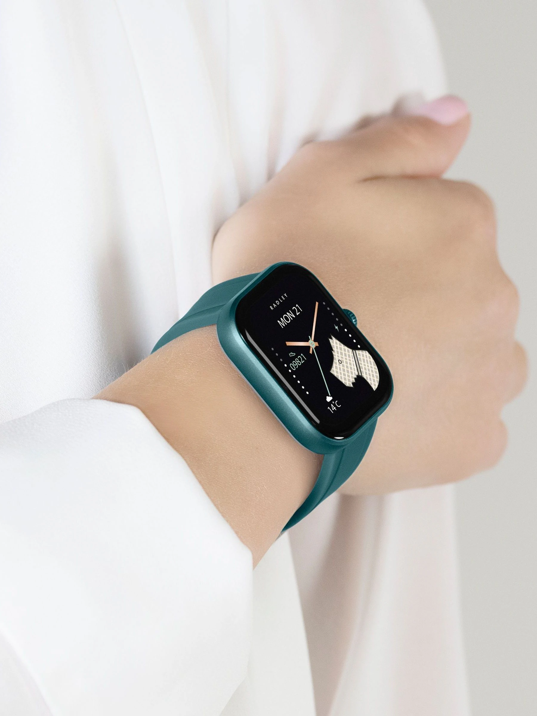 Radley Blue Series 55 Silicone Strap Smart Watch