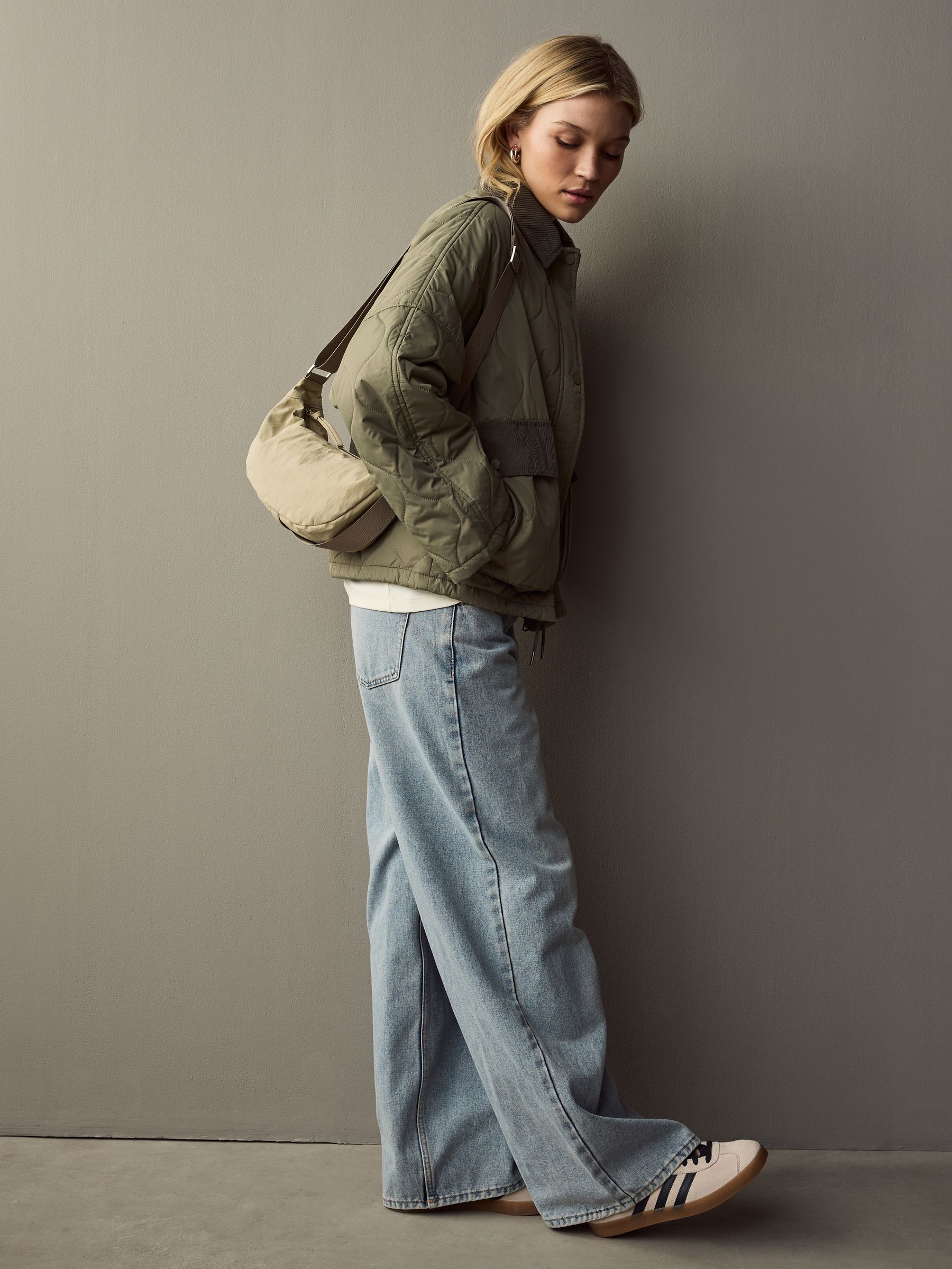 Stone Polka Dot Sling Bag