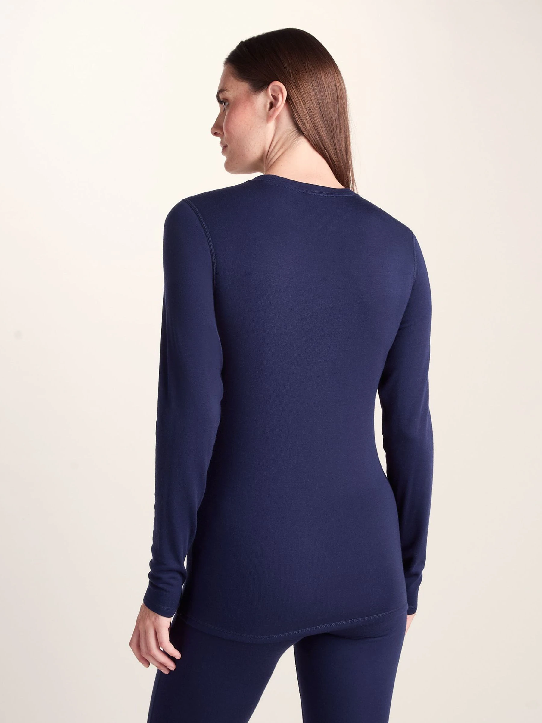 Tog 24 Blue Meru Thermal Crewneck Top