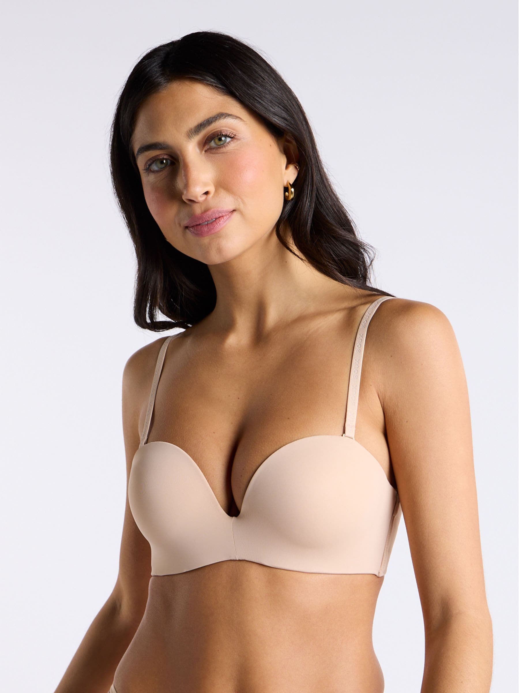 Boux Avenue White Mix Strapless Bras 2 Pack