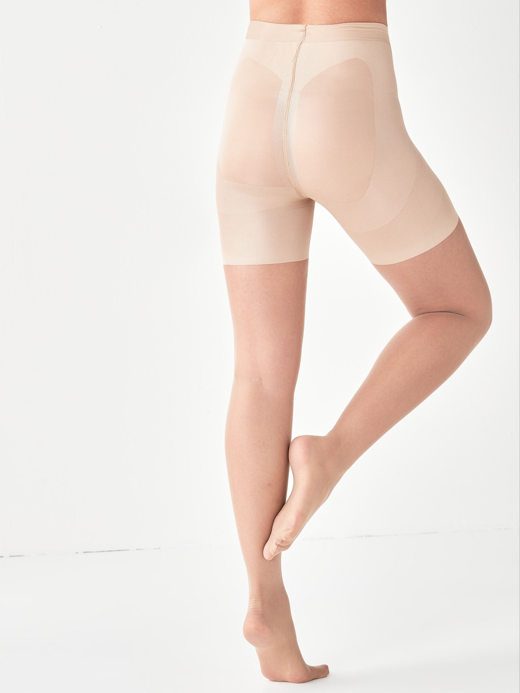 Nude Bum/Tum/Thigh Matt Shaping Tights