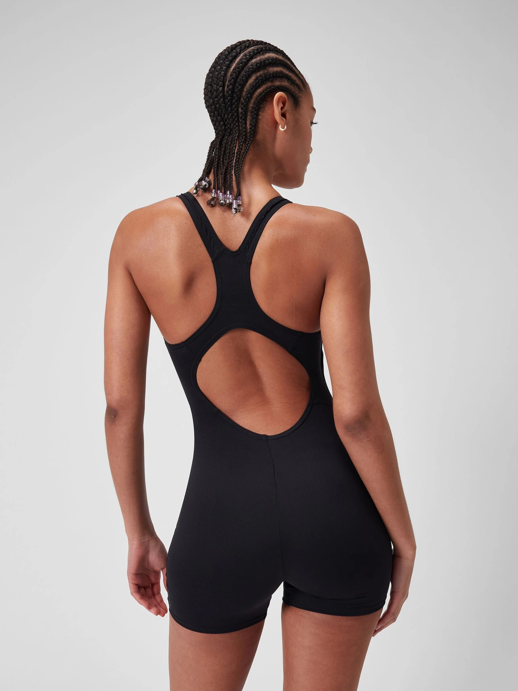 Speedo Black Endurance+ Legsuit Swimsuit