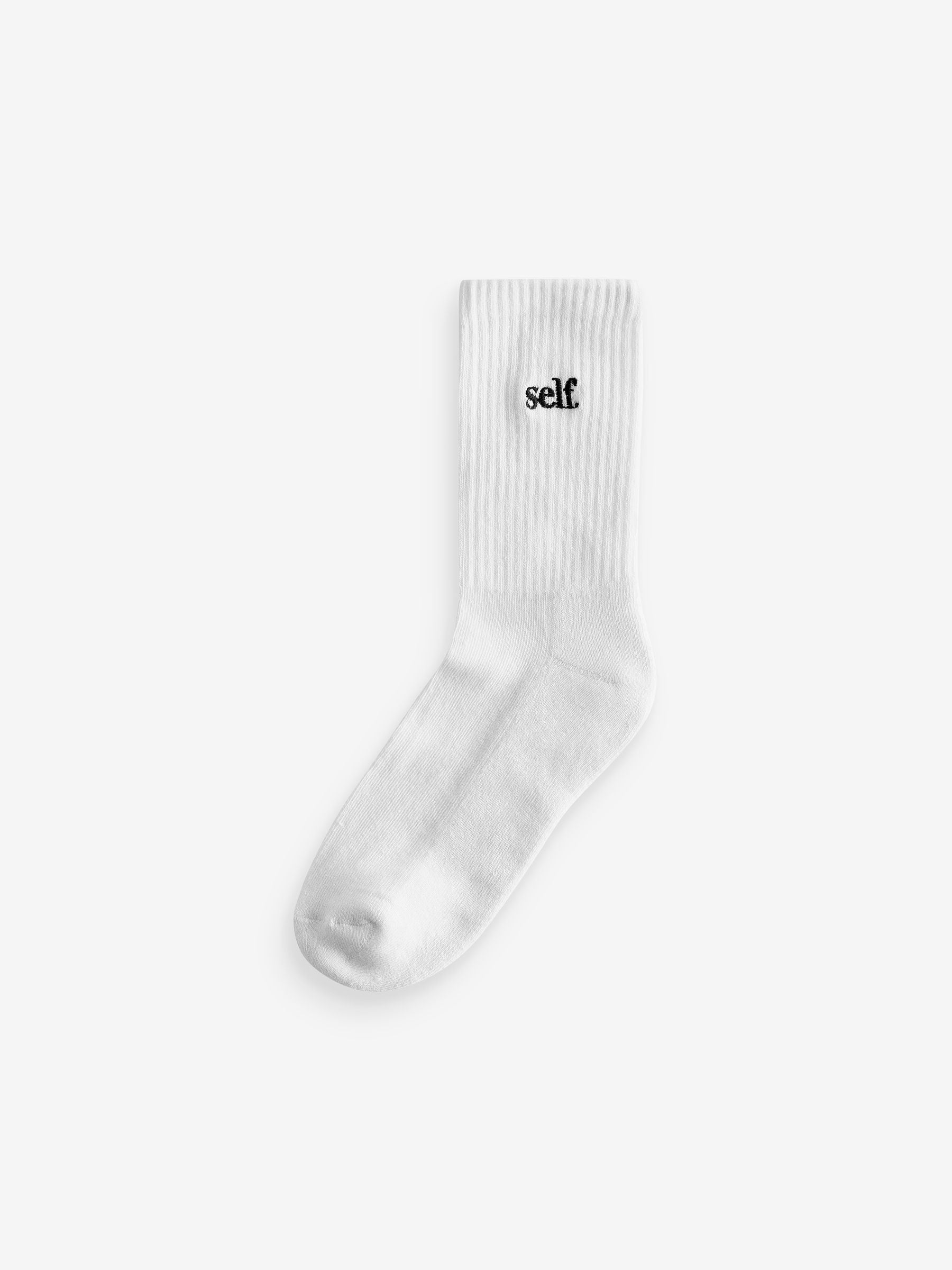 self. White 3 Pack Cushion Sole Lounge Ankle Socks 3 Pack