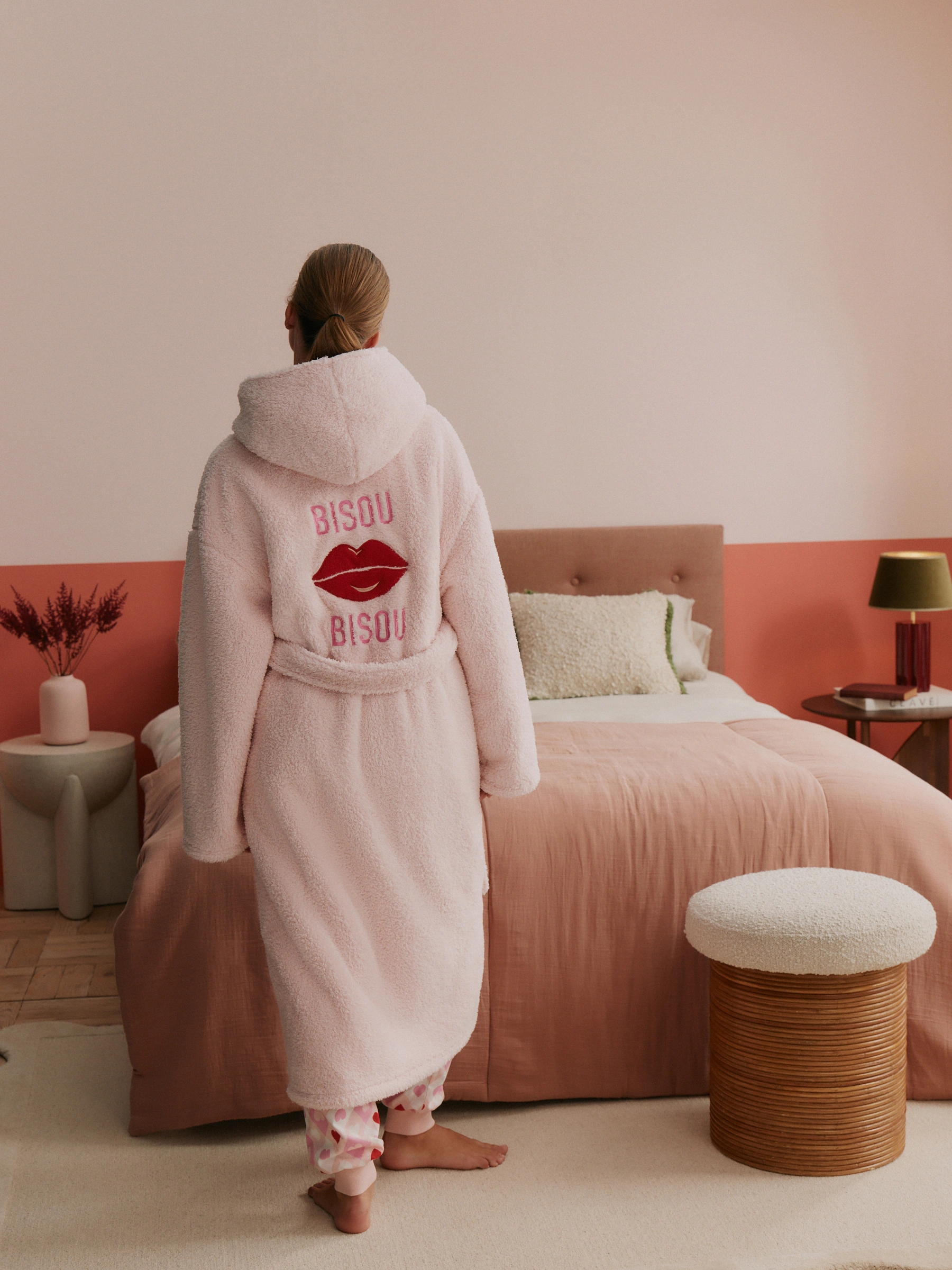 Bath & Body Works Pink Lips Cosy Robe