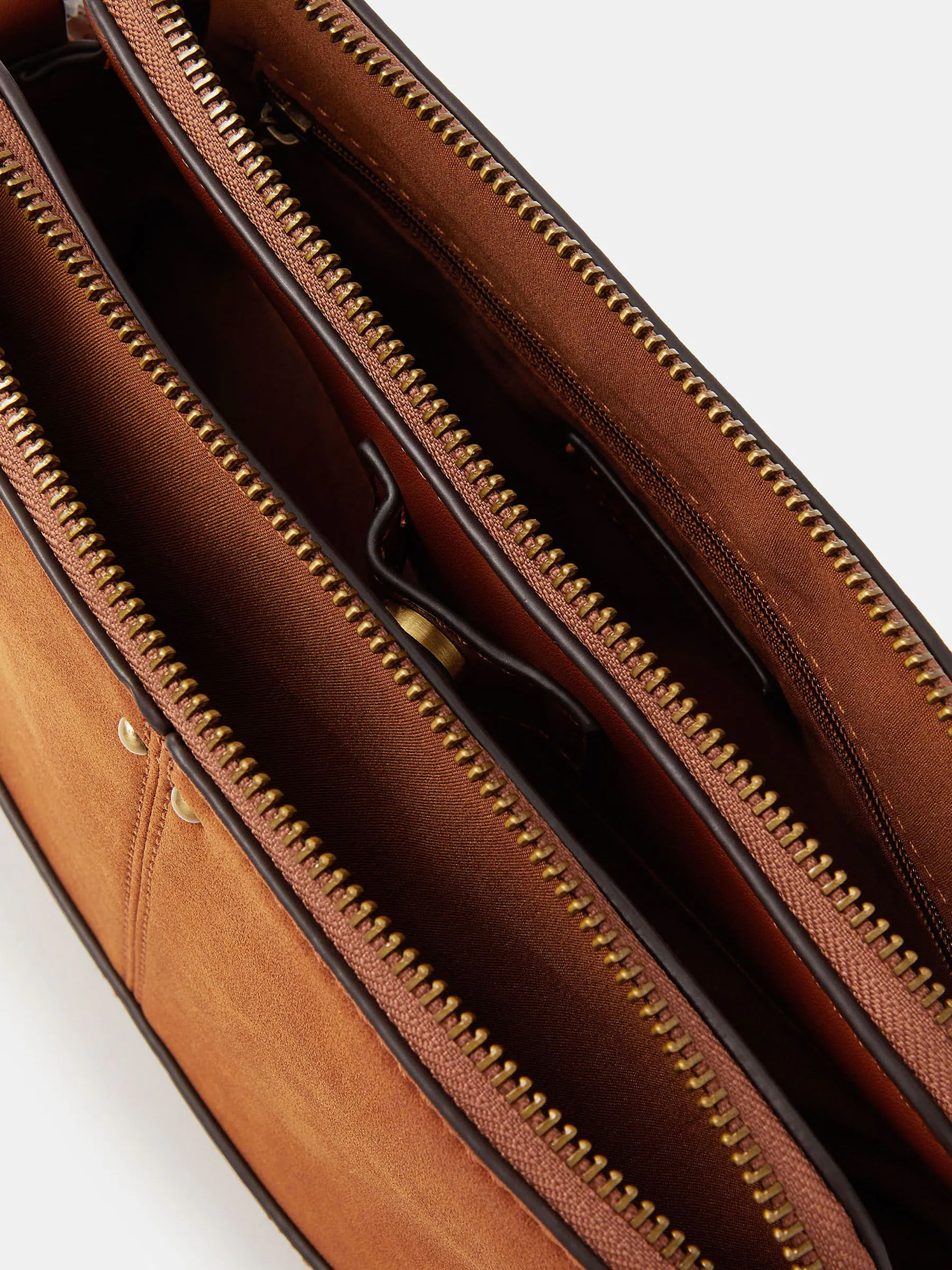 Accessorize Brown Western Cross-Body Bag