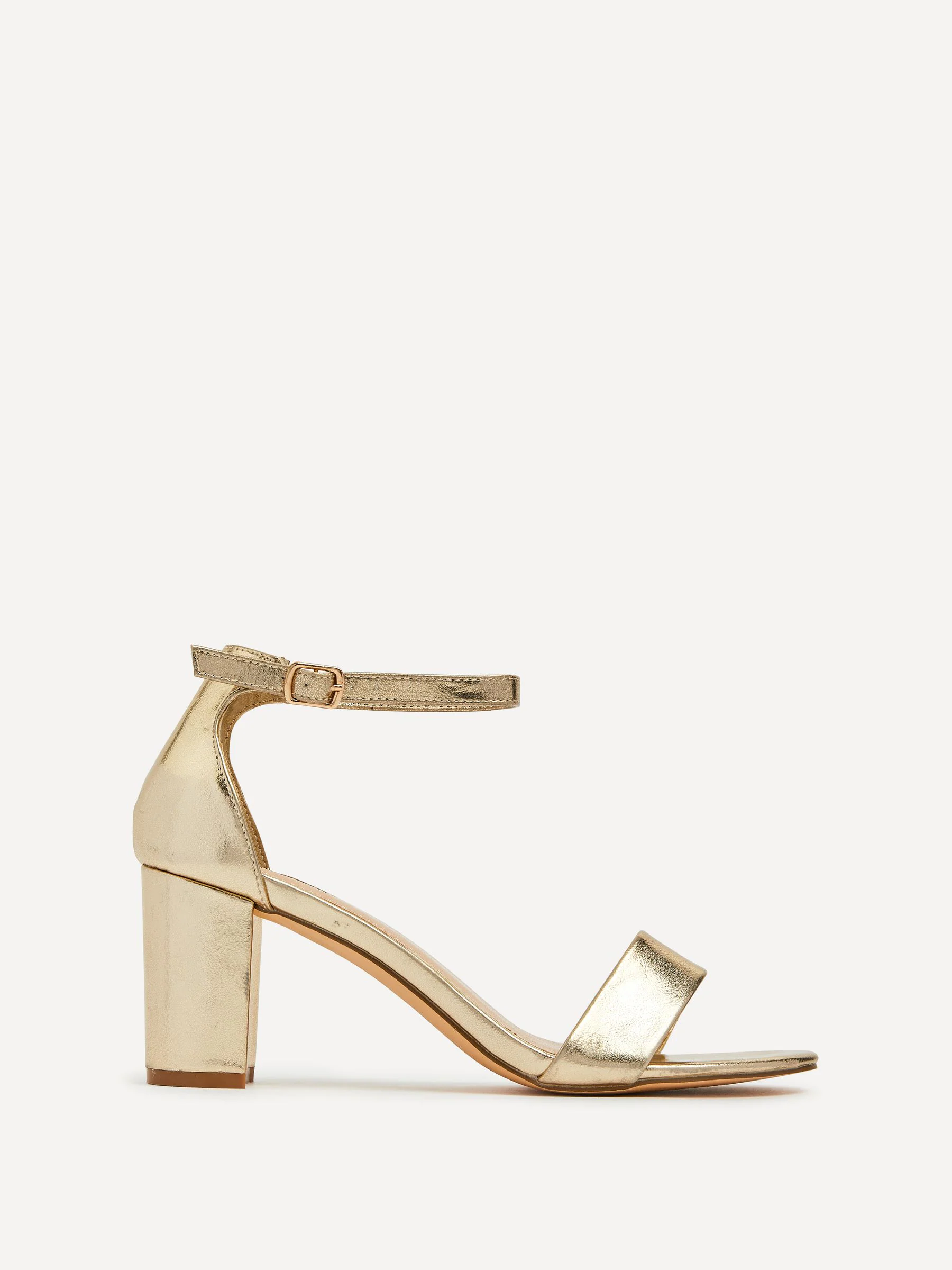 Linzi Gold Franki Open Toe Block Heels