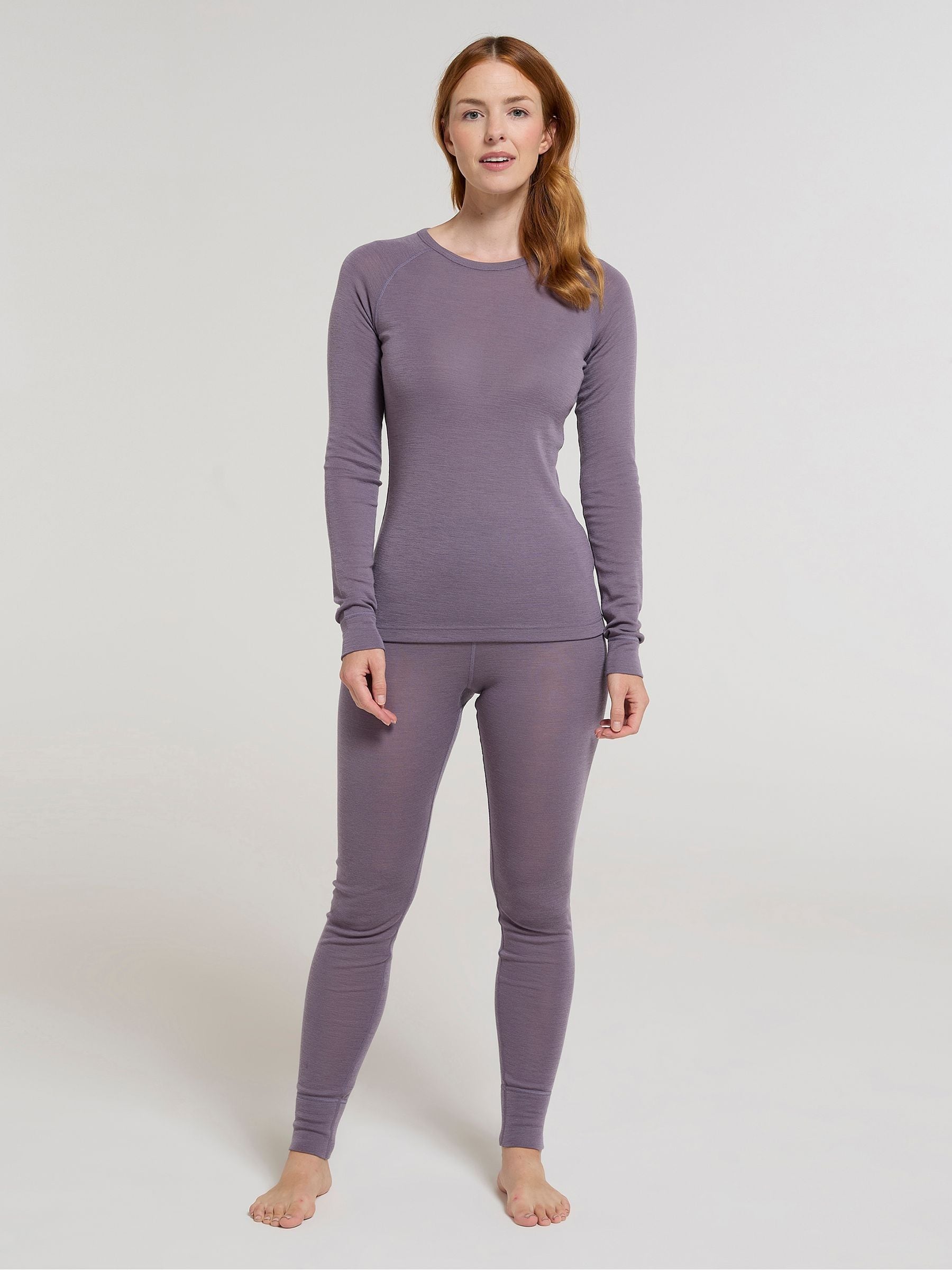 Mountain Warehouse Purple Merino II Womens Thermal Trousers