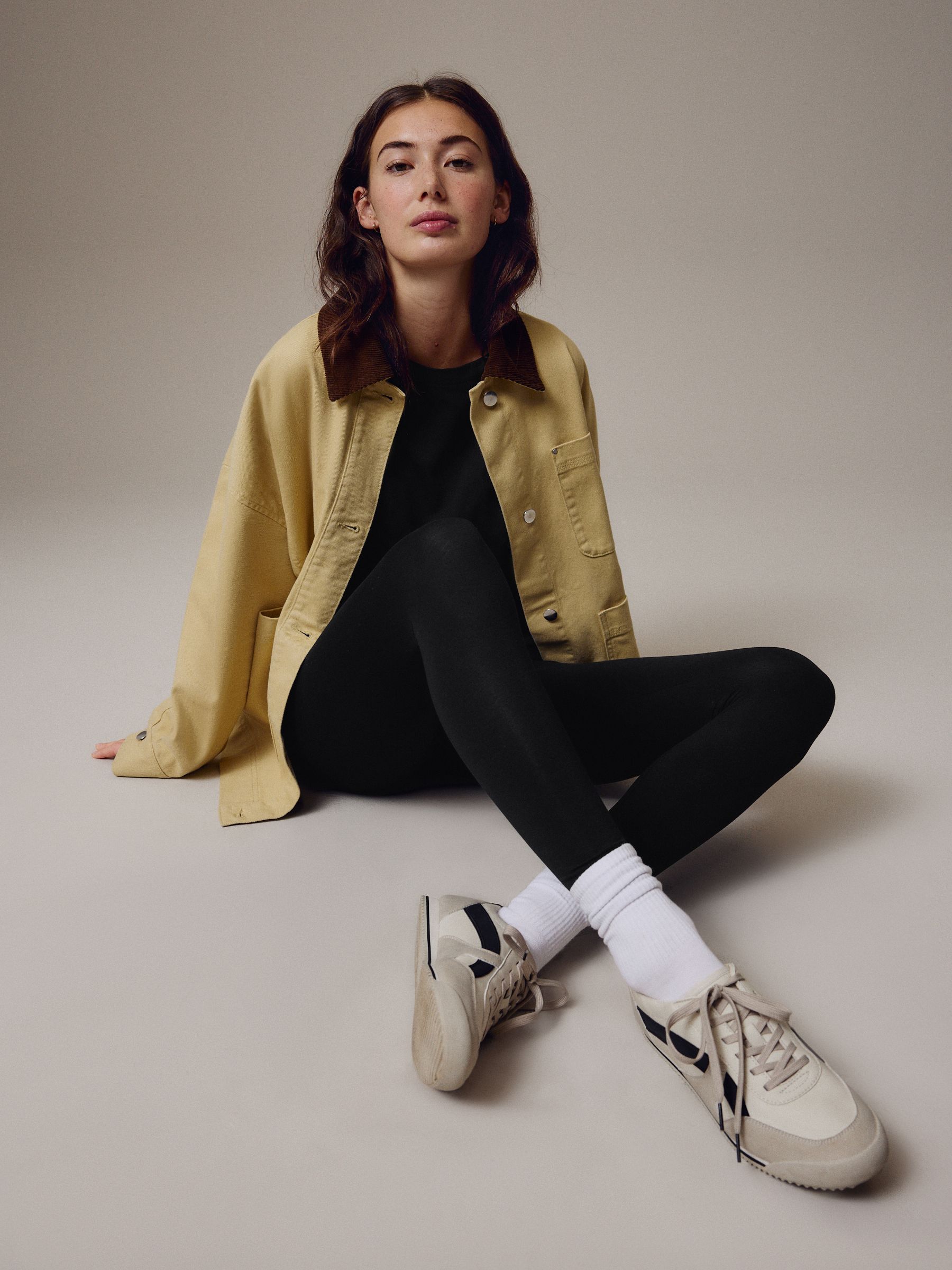 Black Full Length Leggings