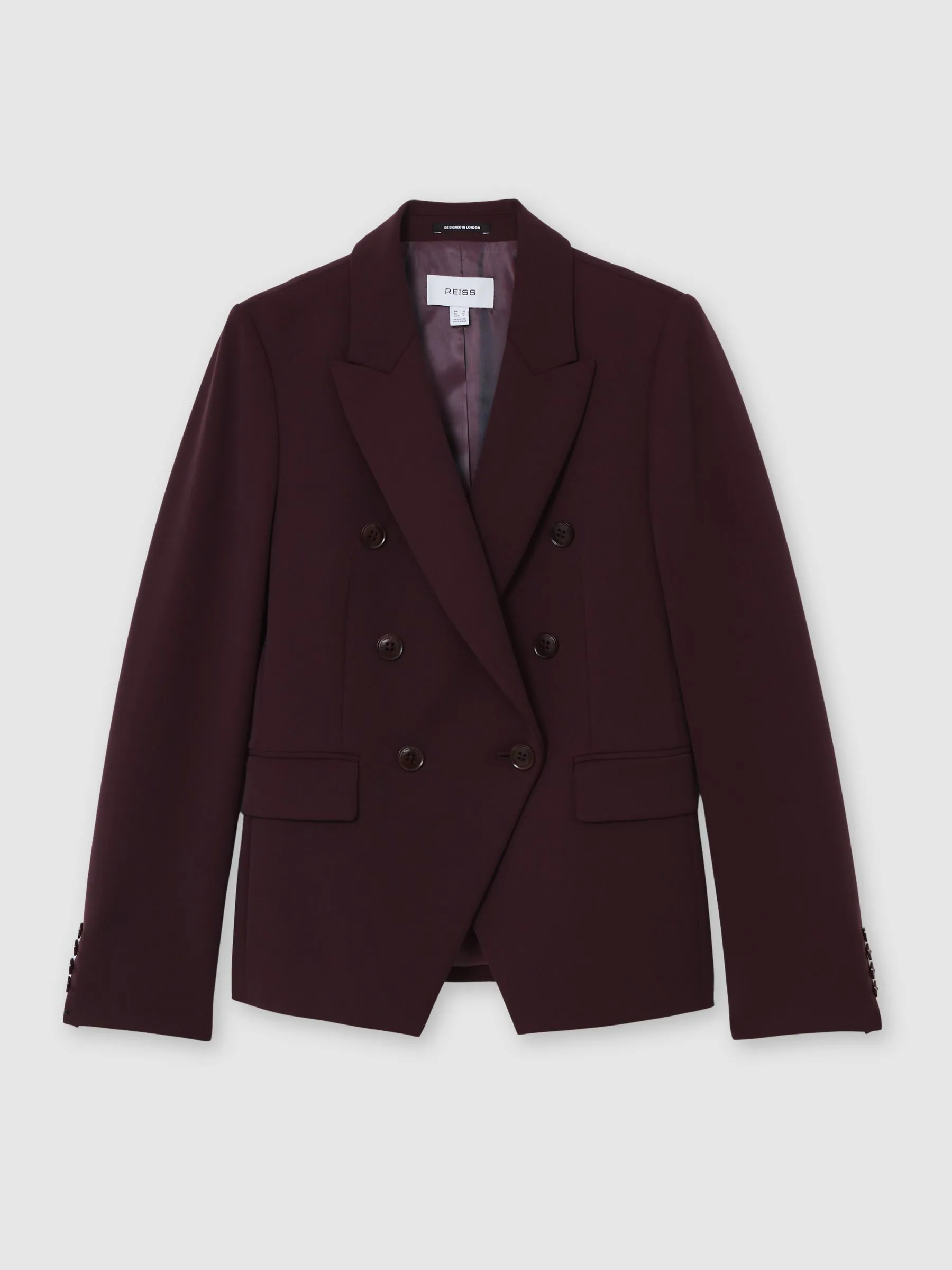 Reiss Berry Gabi Double-Breasted Suit Blazer