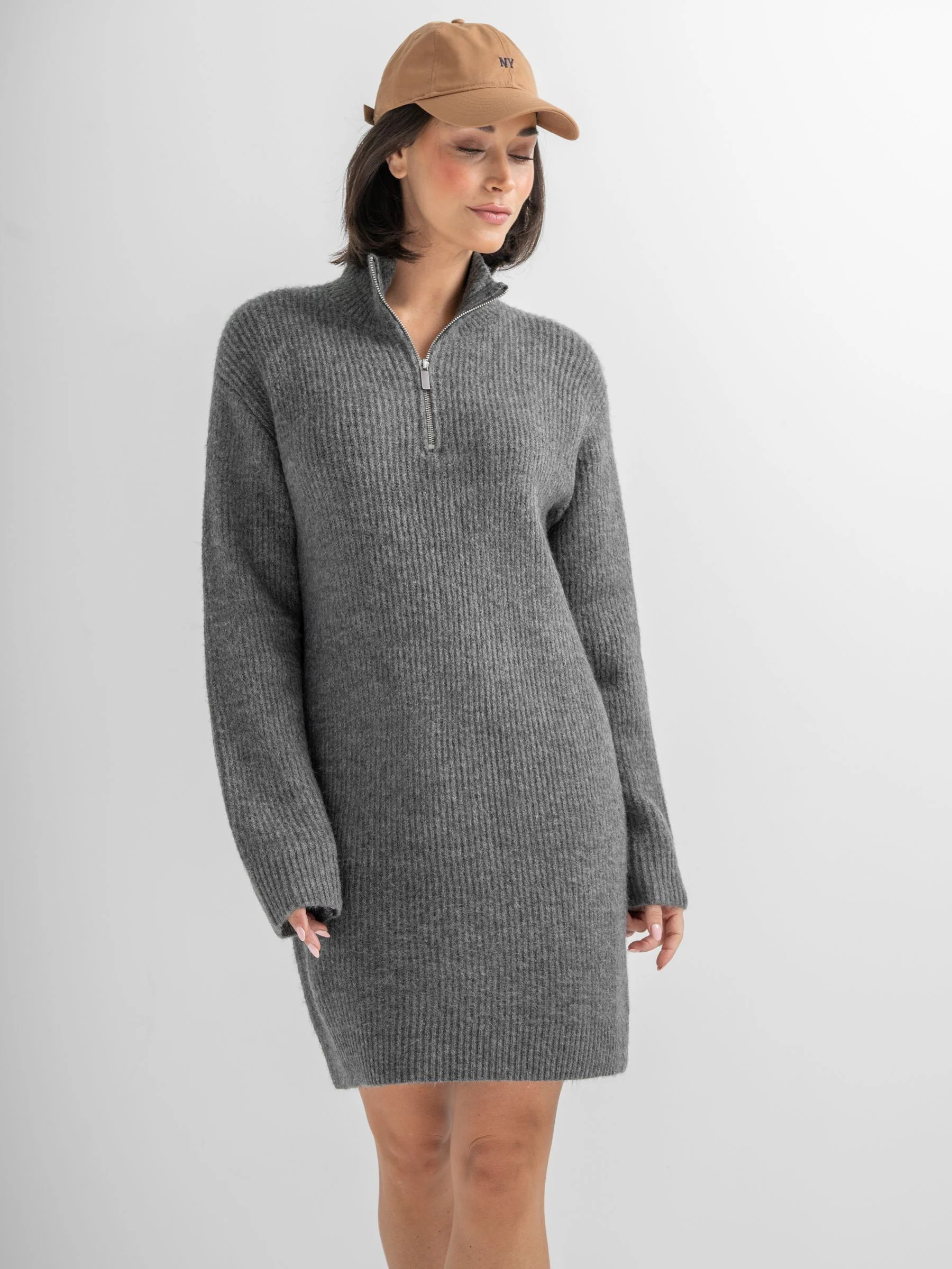 Pour Moi Black The Cosy Knit Dress