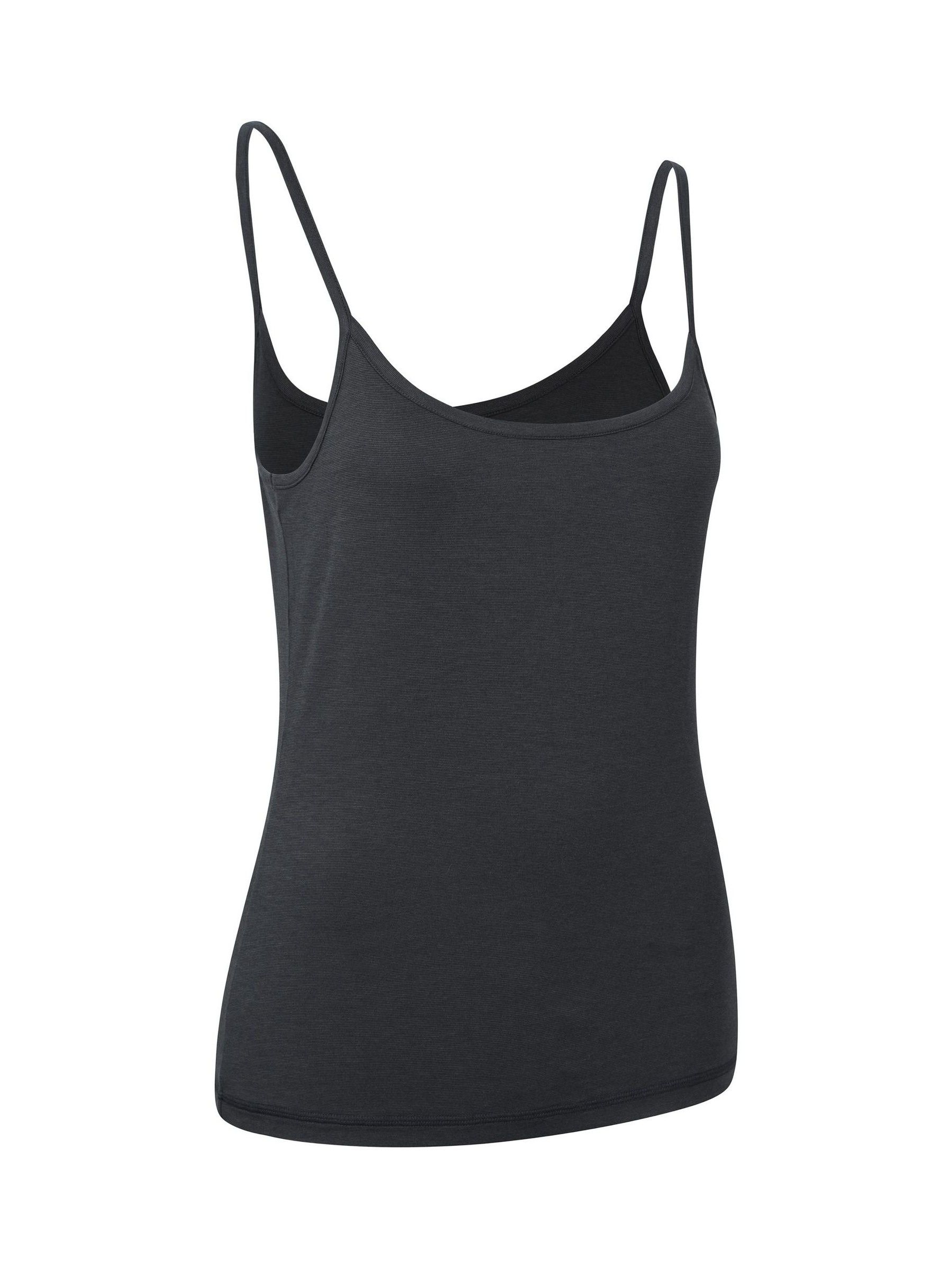 Mountain Warehouse Black Keep The Heat Isotherm Cami Top