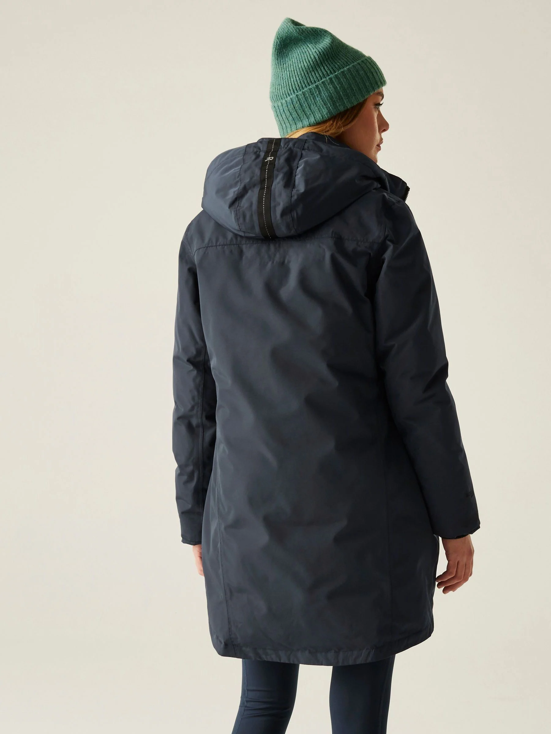 Regatta Blue Womens Marron Heavyweight Waterproof Jacket