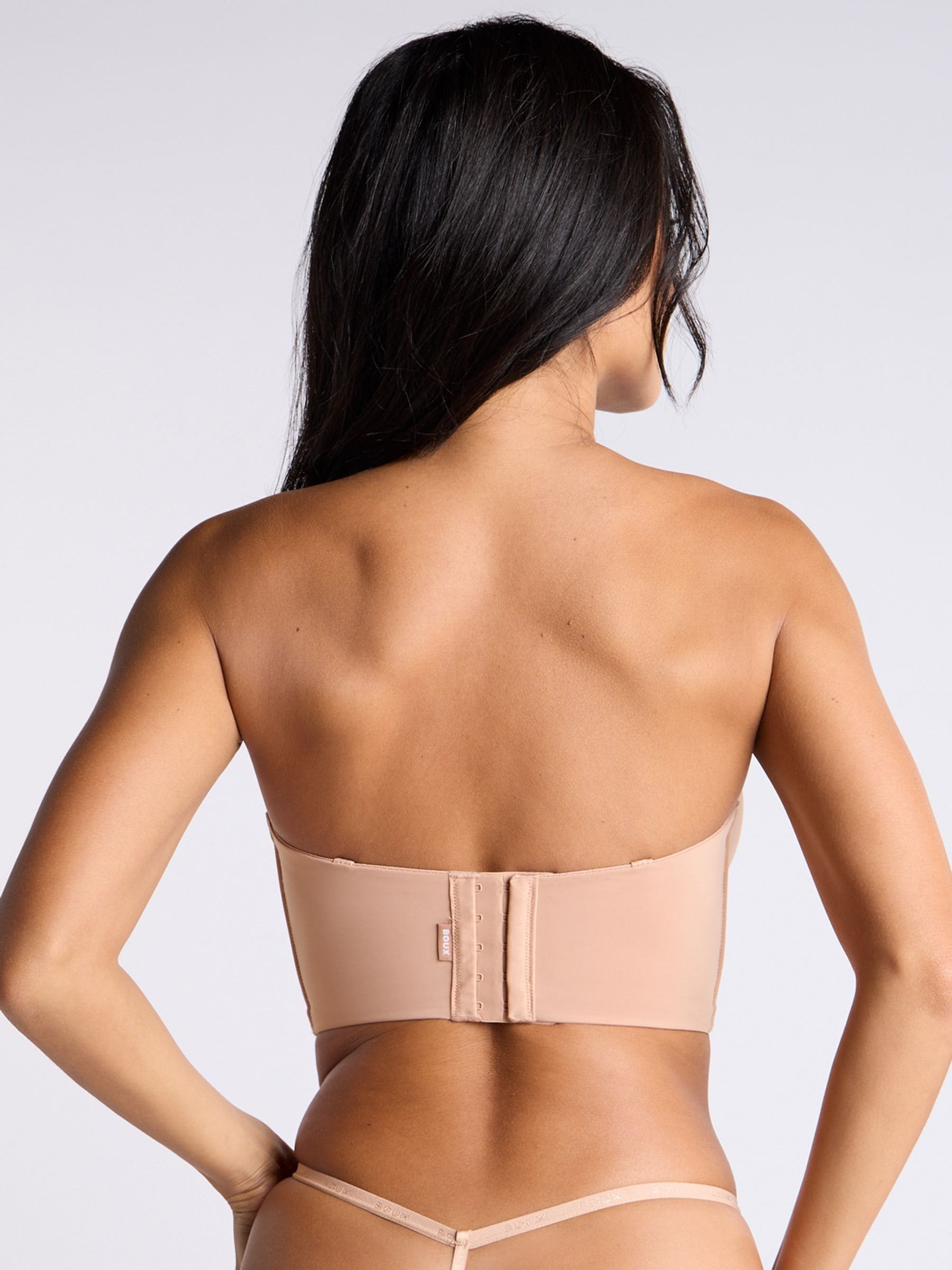 Boux Avenue Light Brown Strapless Underwired Microfibre Multiway Bra