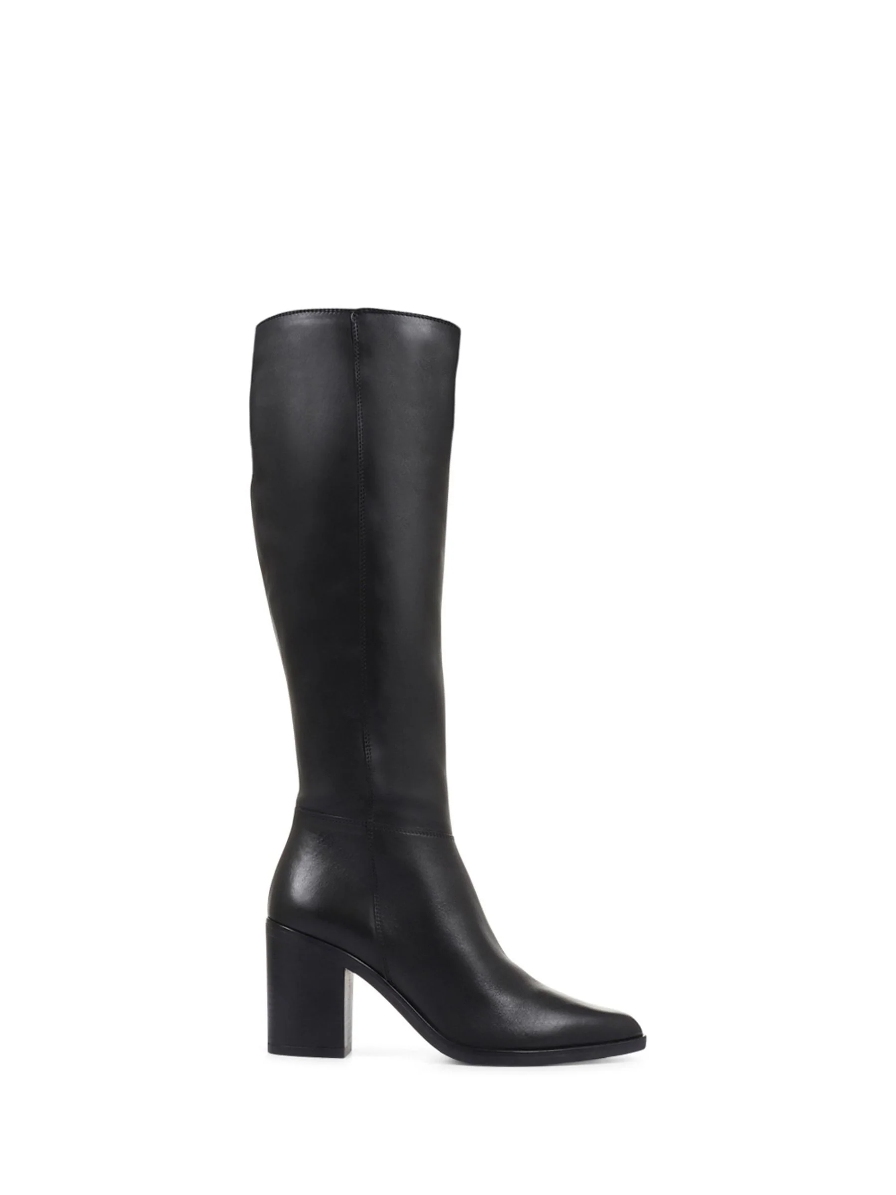 Jones Bootmaker Black Slim Calf Cagliari Knee High Boots