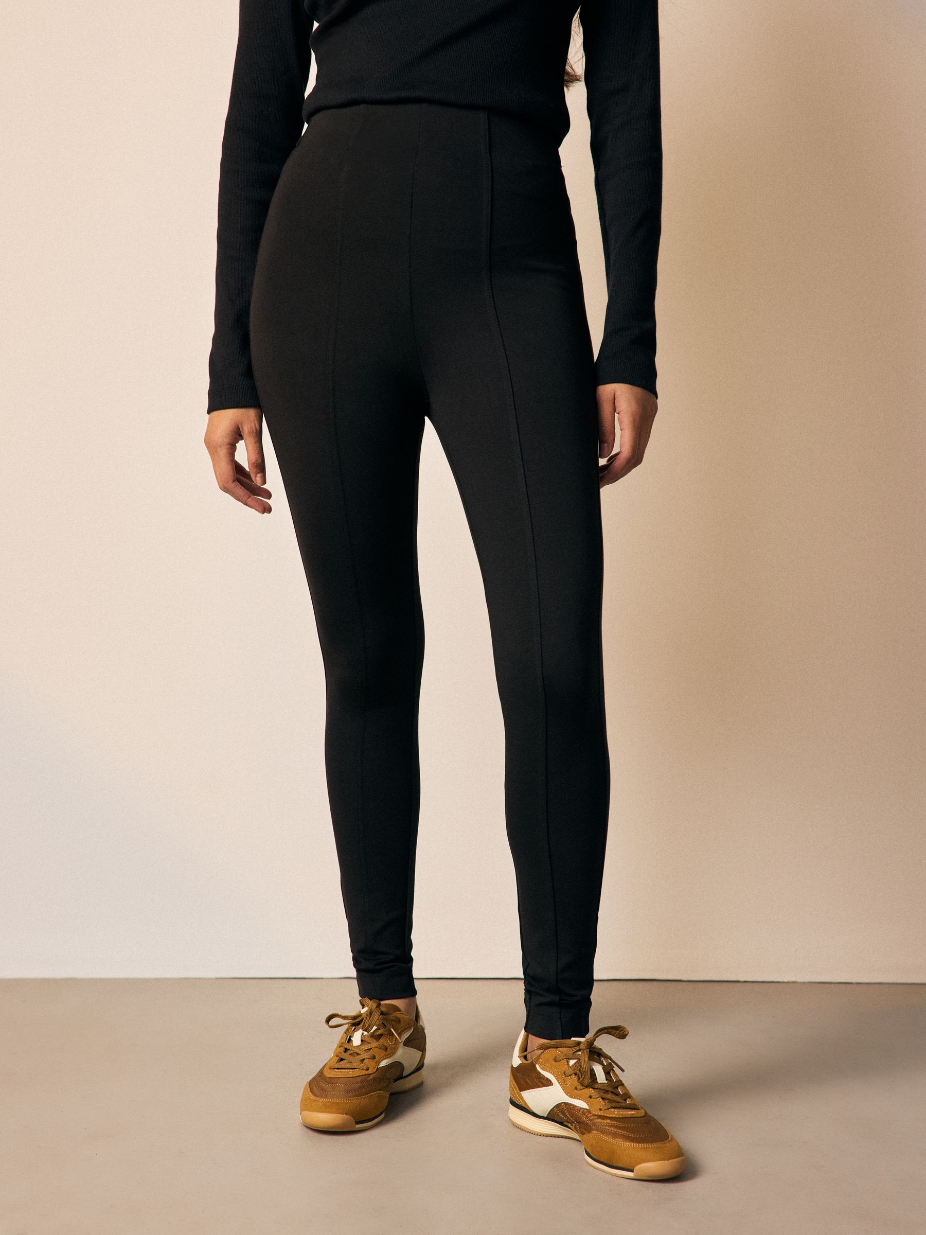 Black Ponte Leggings 2 Pack