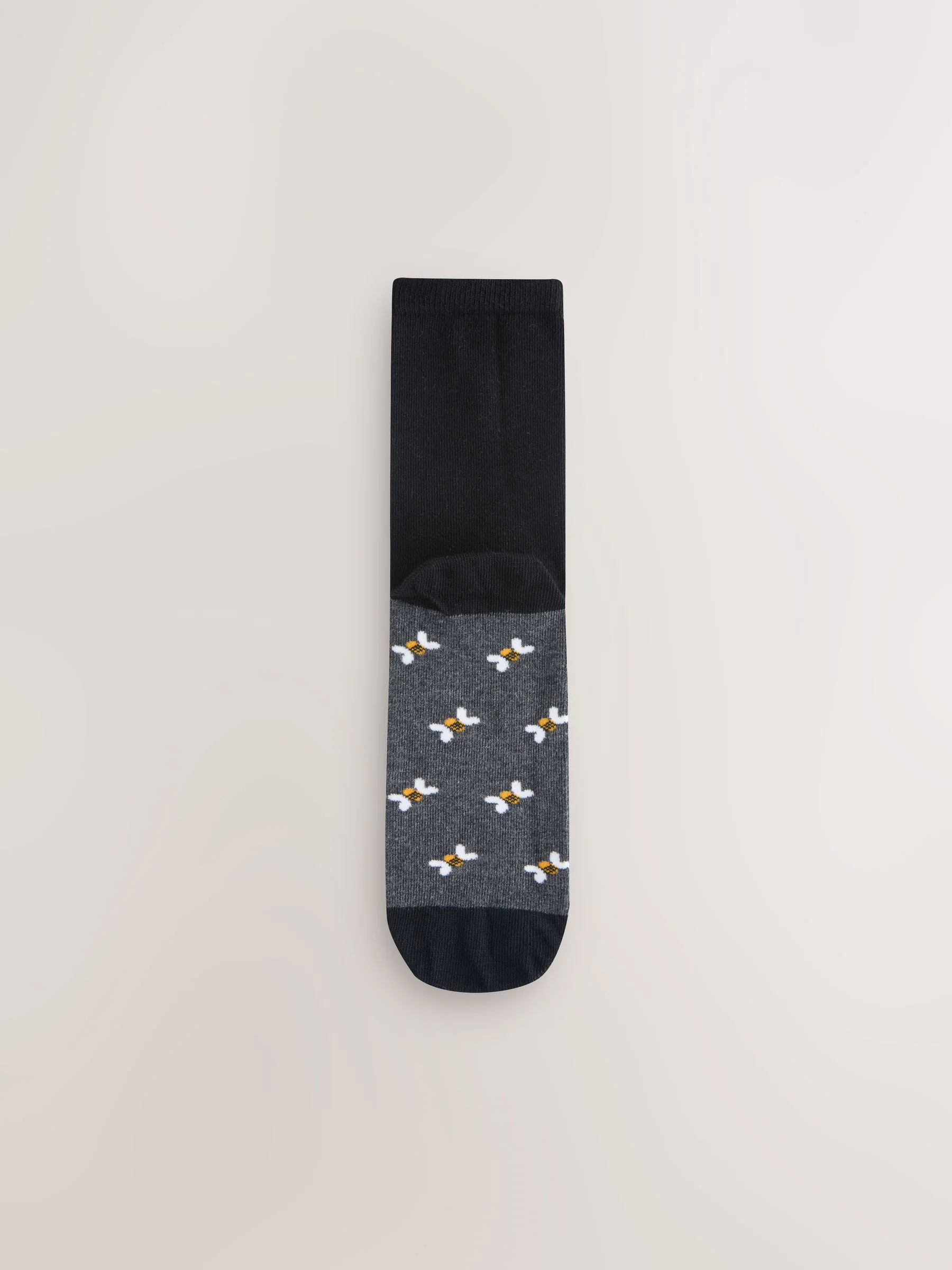 Hamish Highland Cow Footbed Ankle Socks 5 Pack