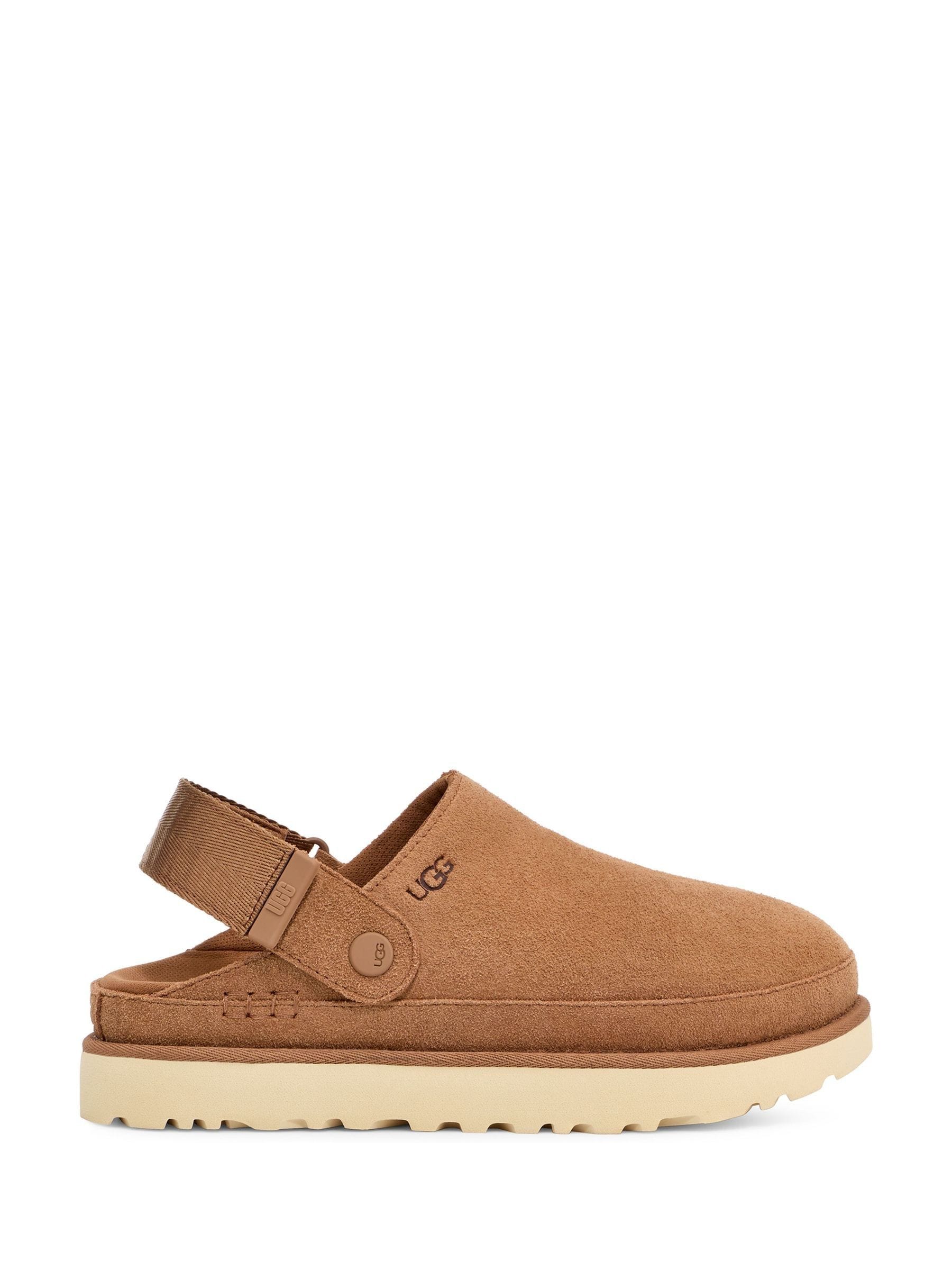 UGG Brown Classic Goldenstar Sandals