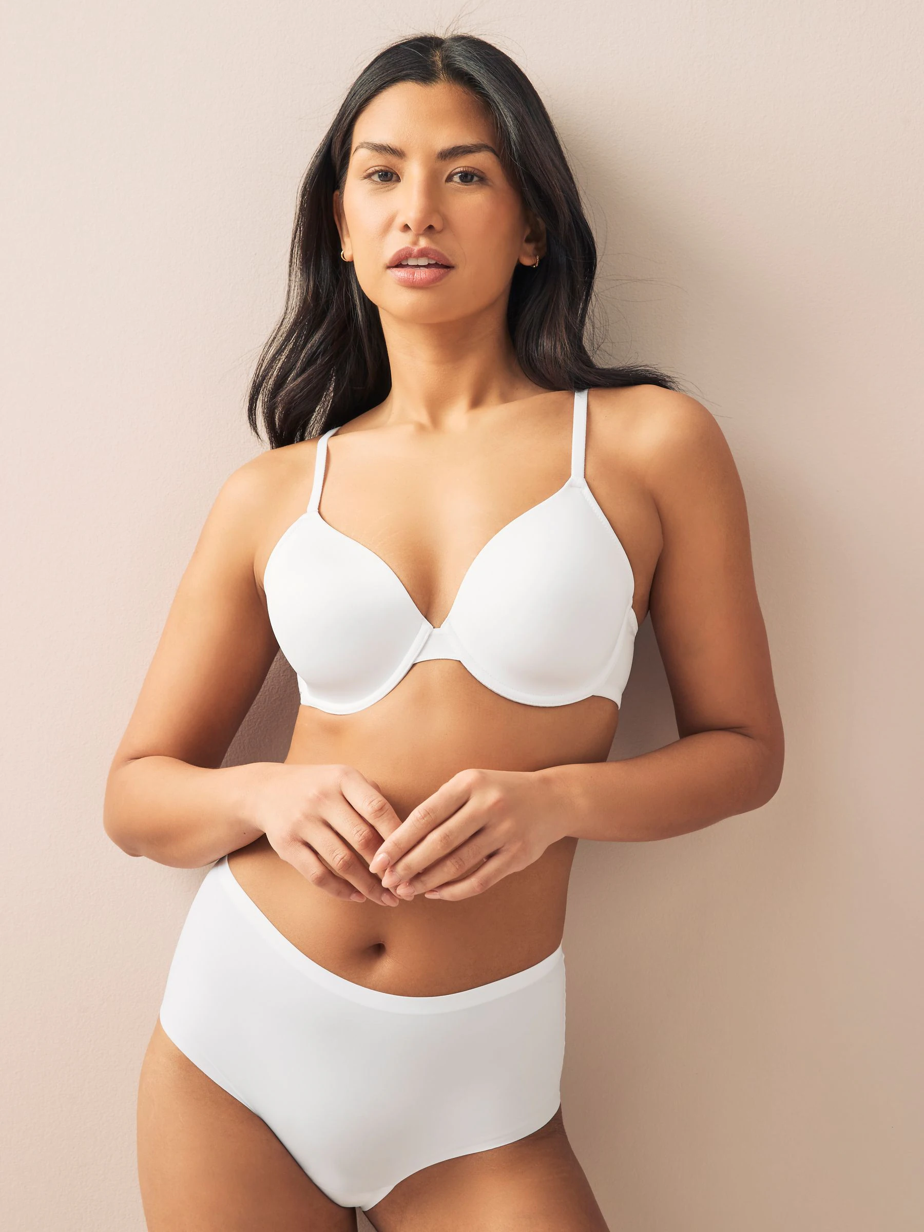 White Full Cup A-E Smoothing Ultimate Comfort Bras 2 Pack