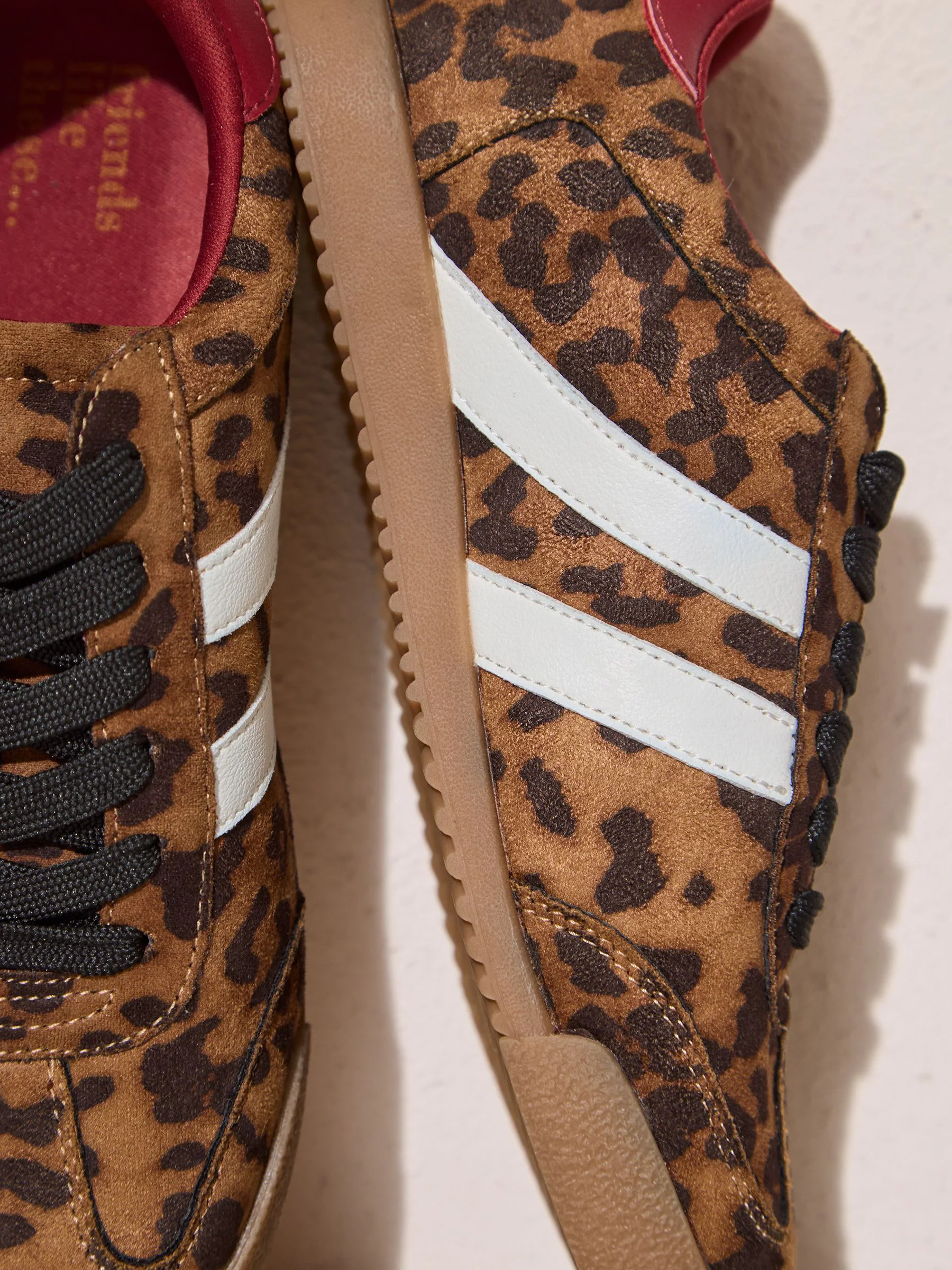 Friends Like These Animal LaceUp Retro Gumsole Sports Trainers