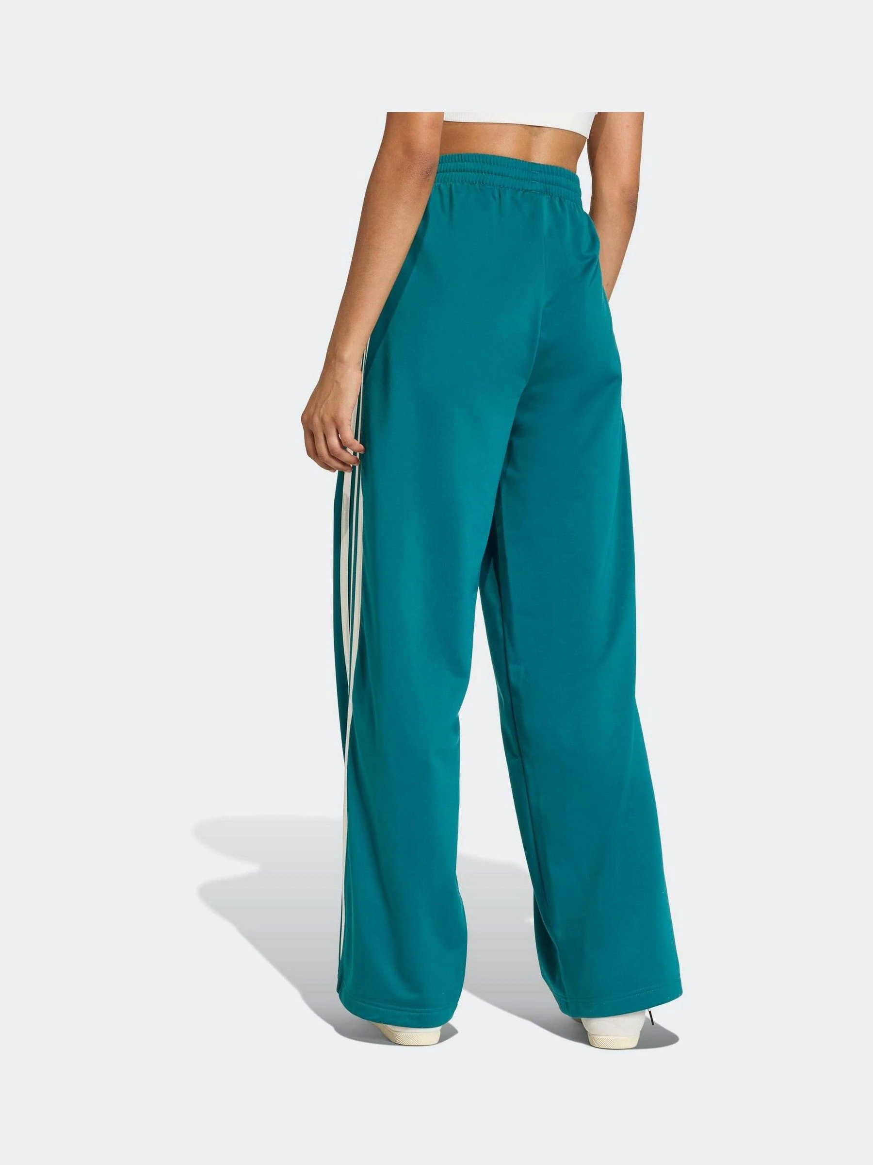 adidas Originals Green/White Firebird Loose Trousers