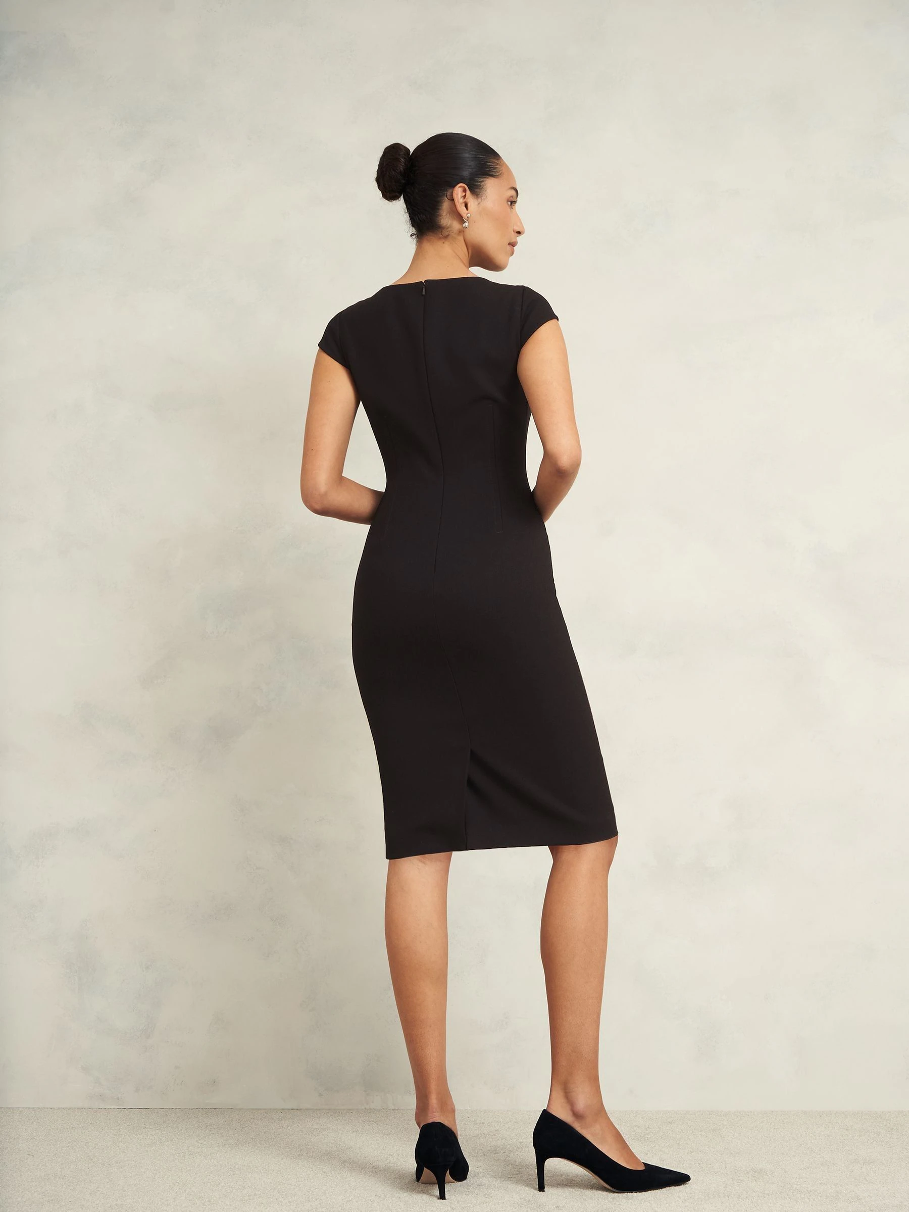 Hobbs Black Mia Dress