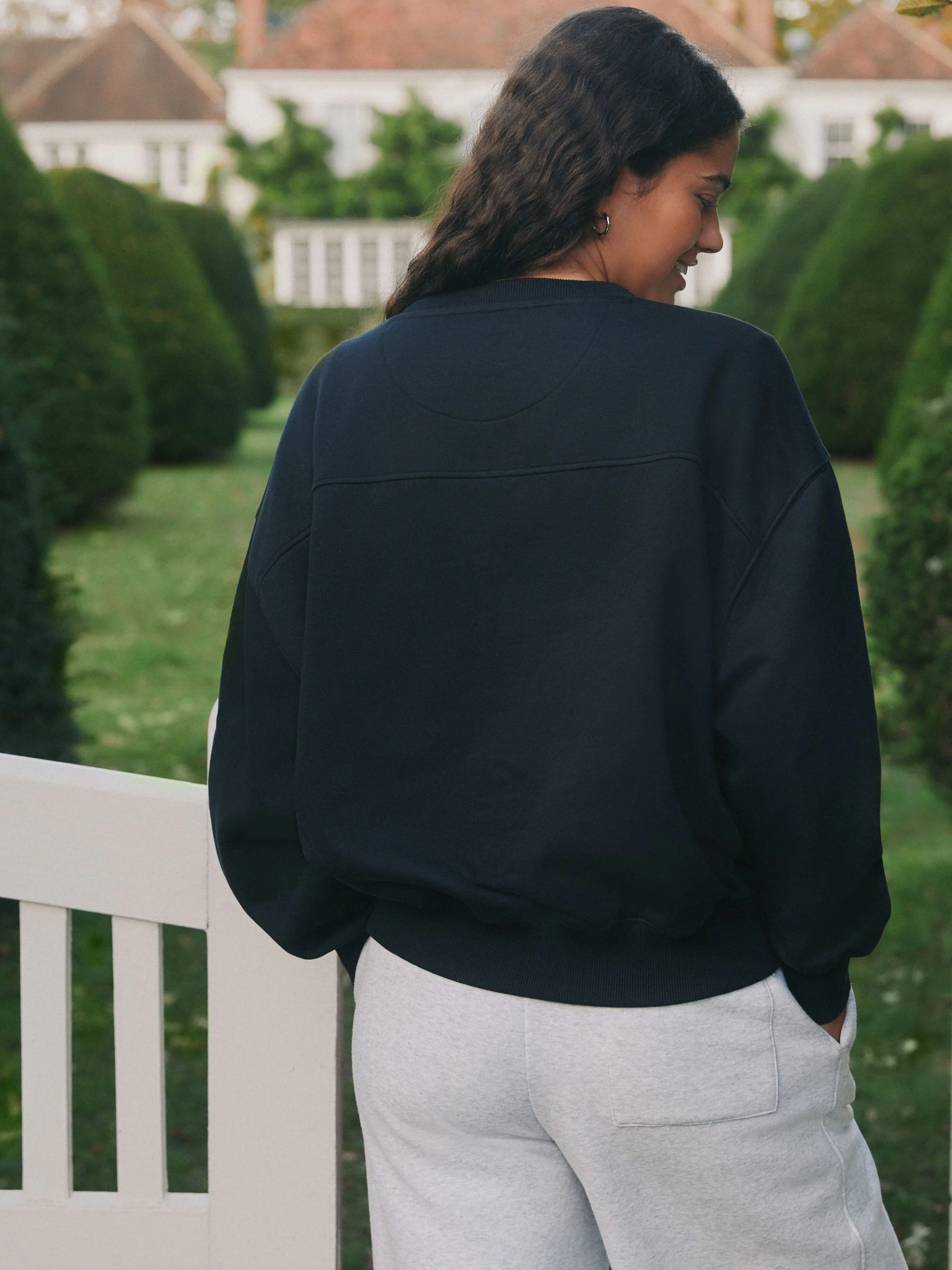 self. Black Sweatshirt