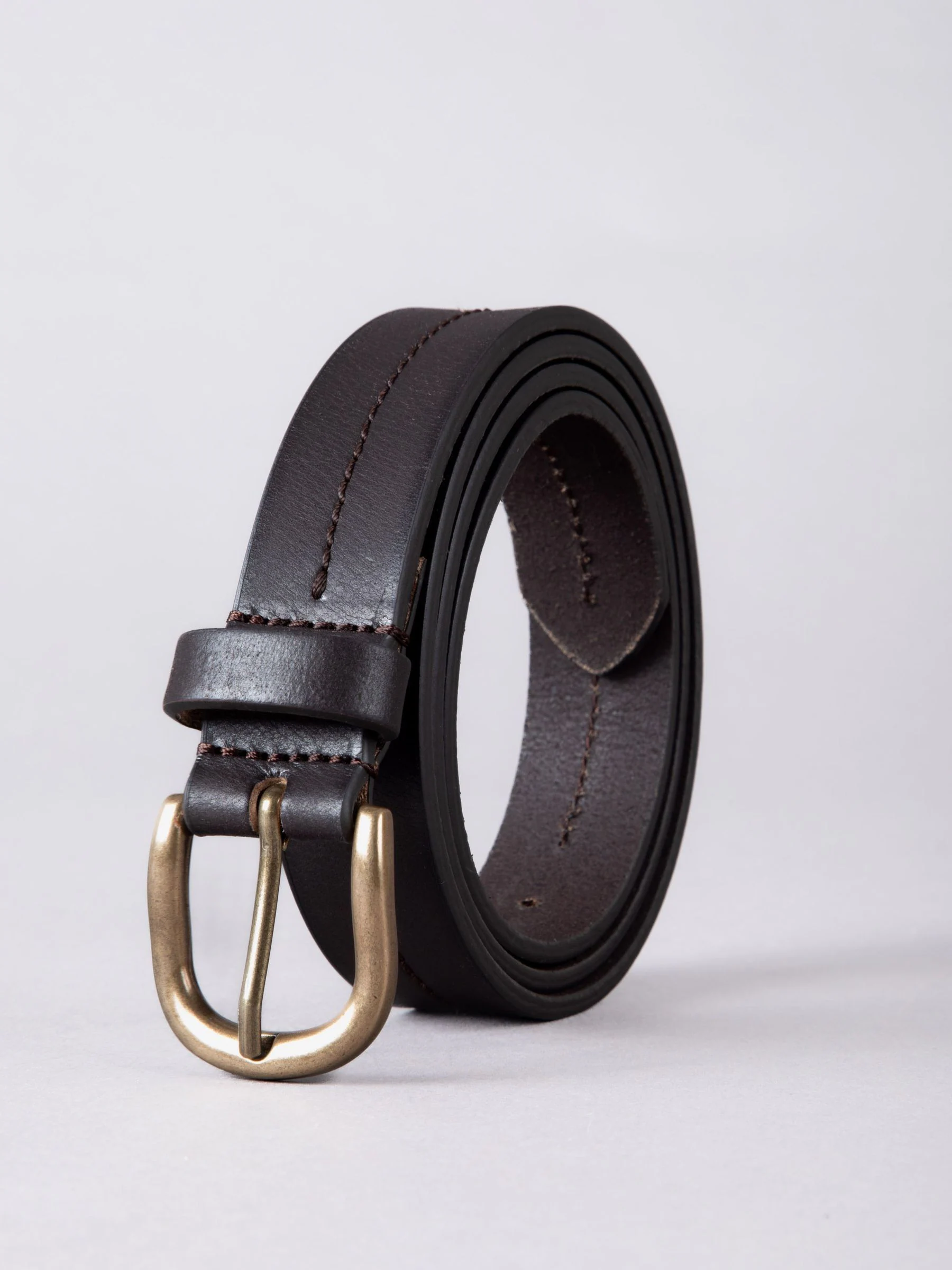 Lakeland Leather Dark Brown Kendal Belt