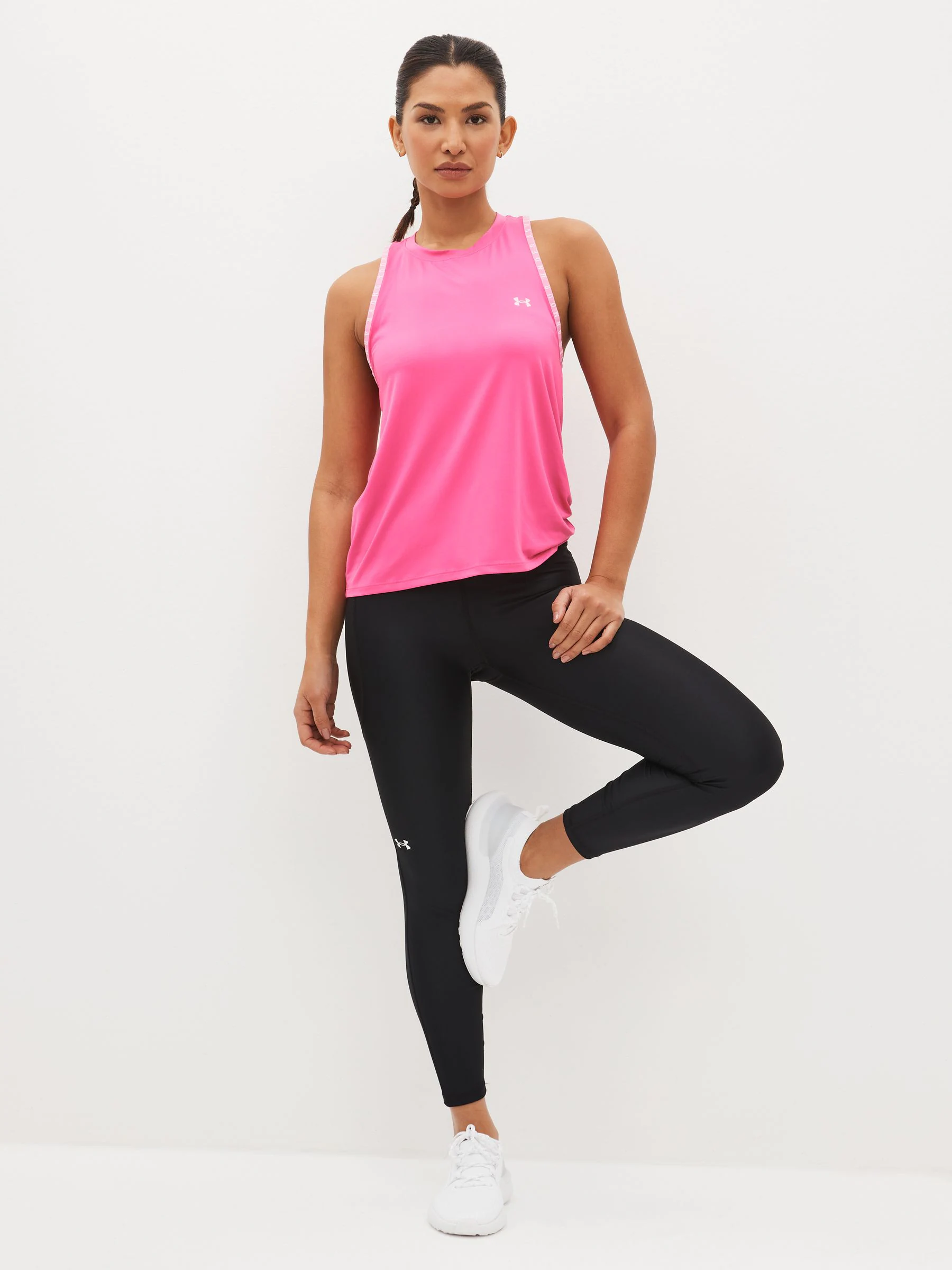 Under Armour Black High Rise 7/8 Leggings