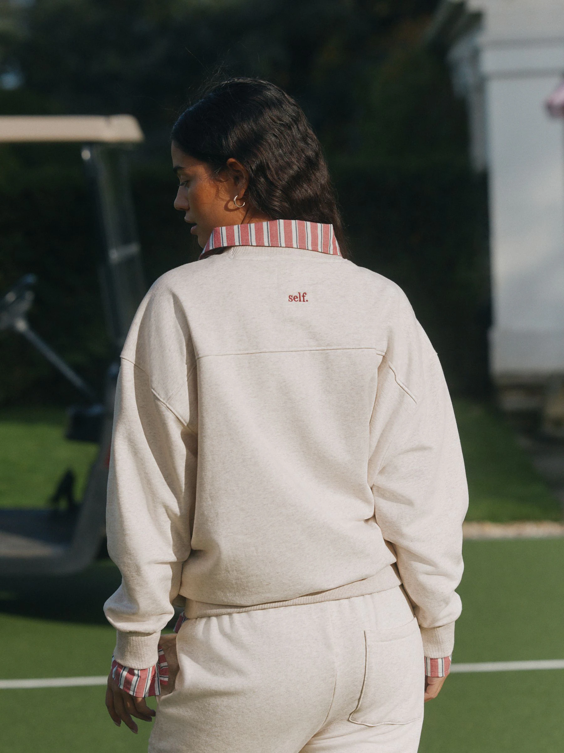 self. Oatmeal Sweatshirt