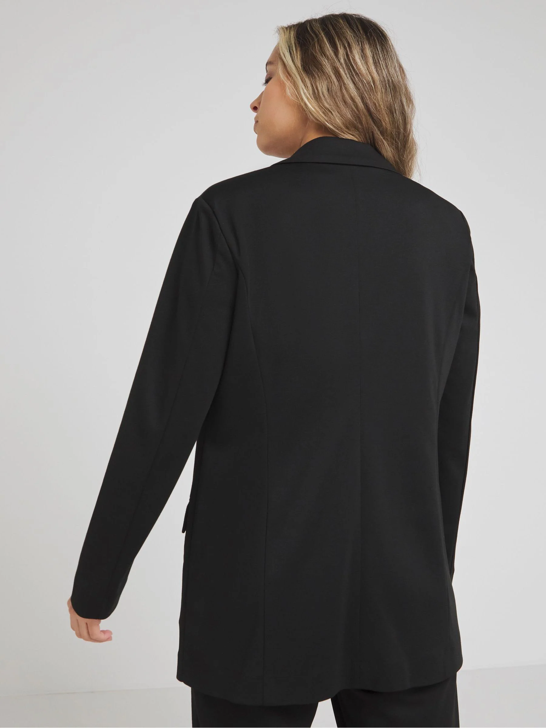 Simply Be Black Ponte Blazer