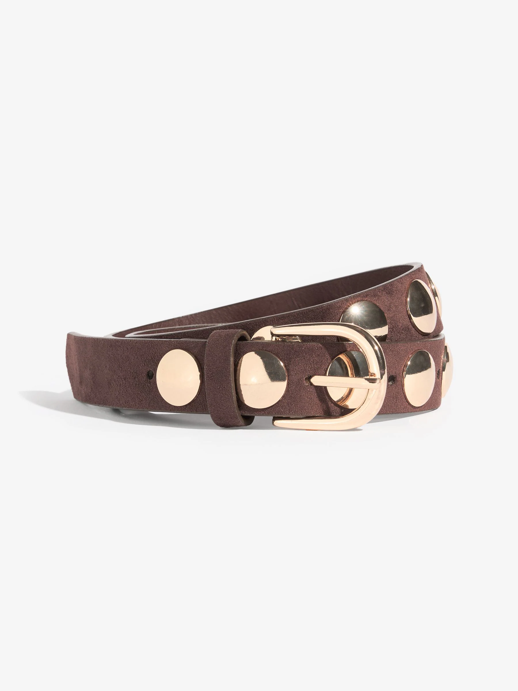 Friends Like These Choc and Cream Studded Belts 2 Pack