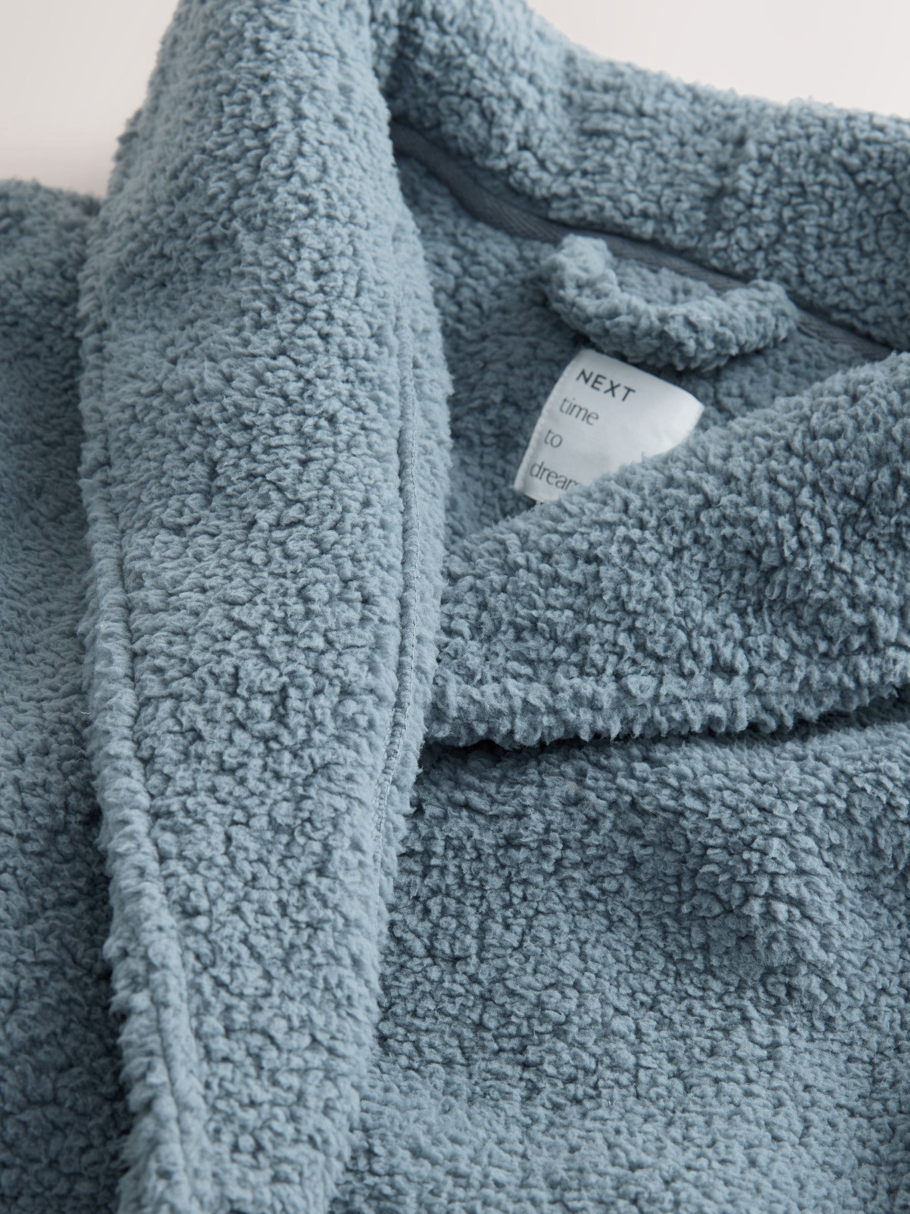 Blue Teddy Dressing Gown