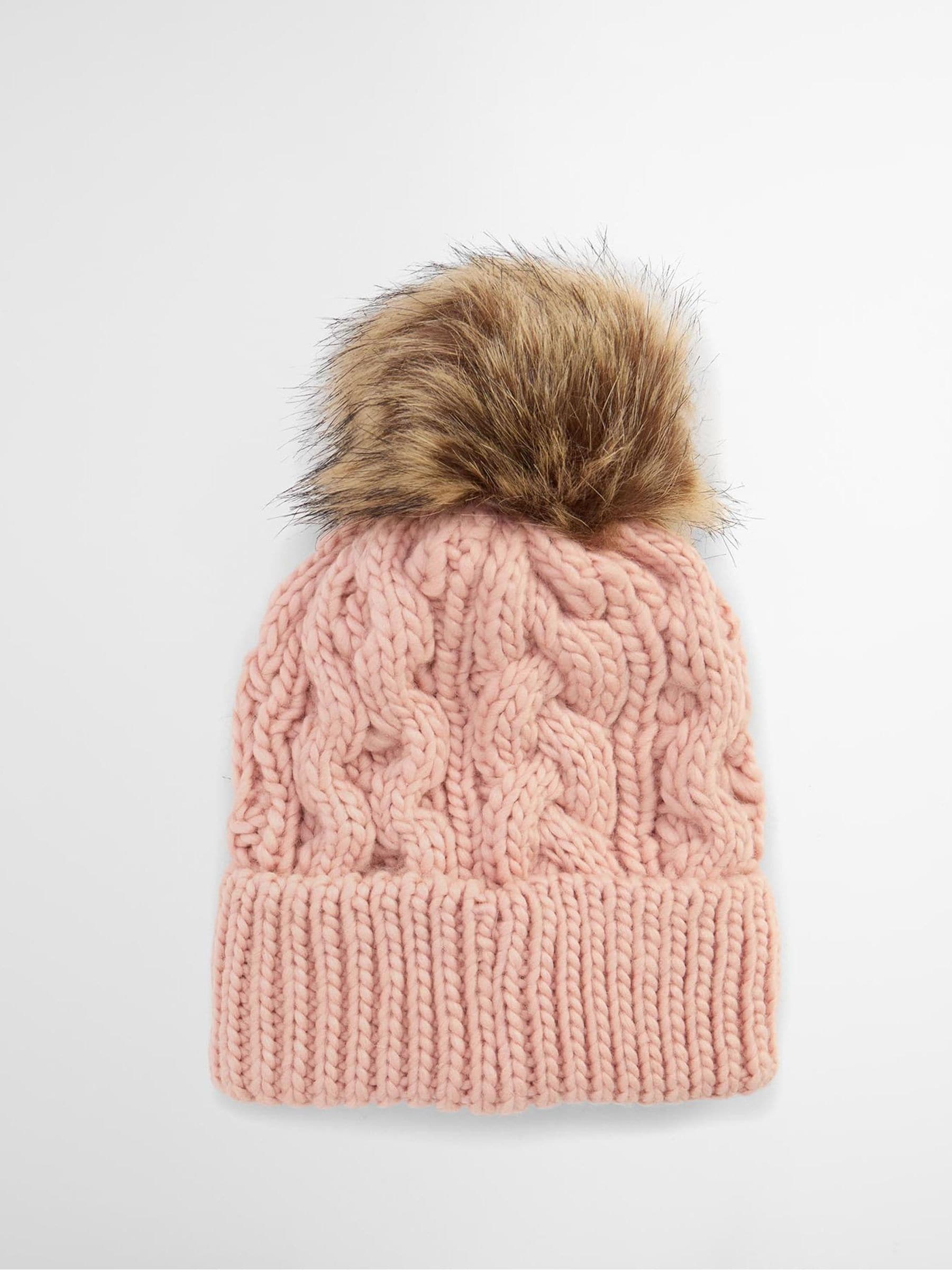 Barbour® Pink Pom Benie Hat