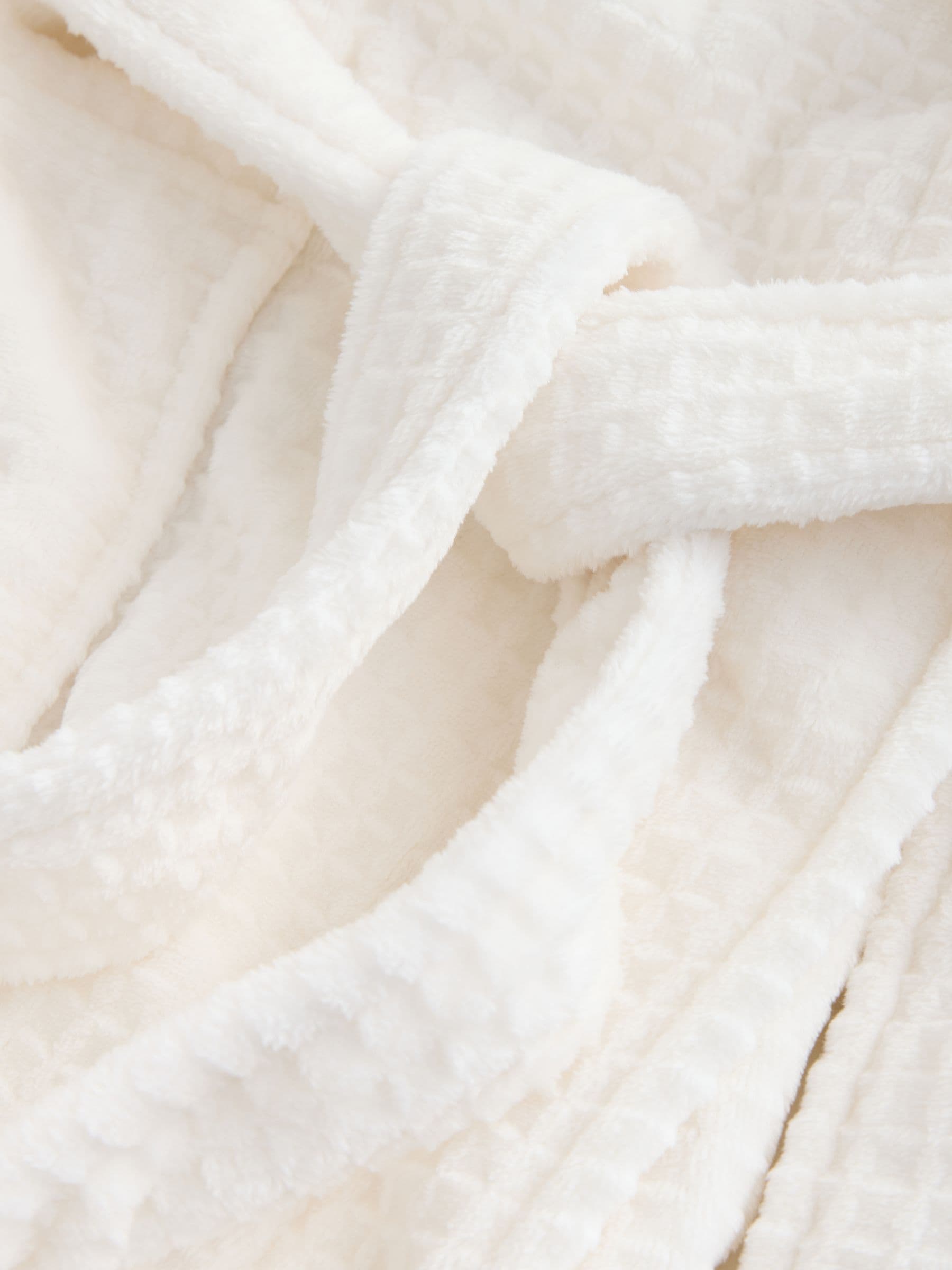 White Waffle Cosy Robe