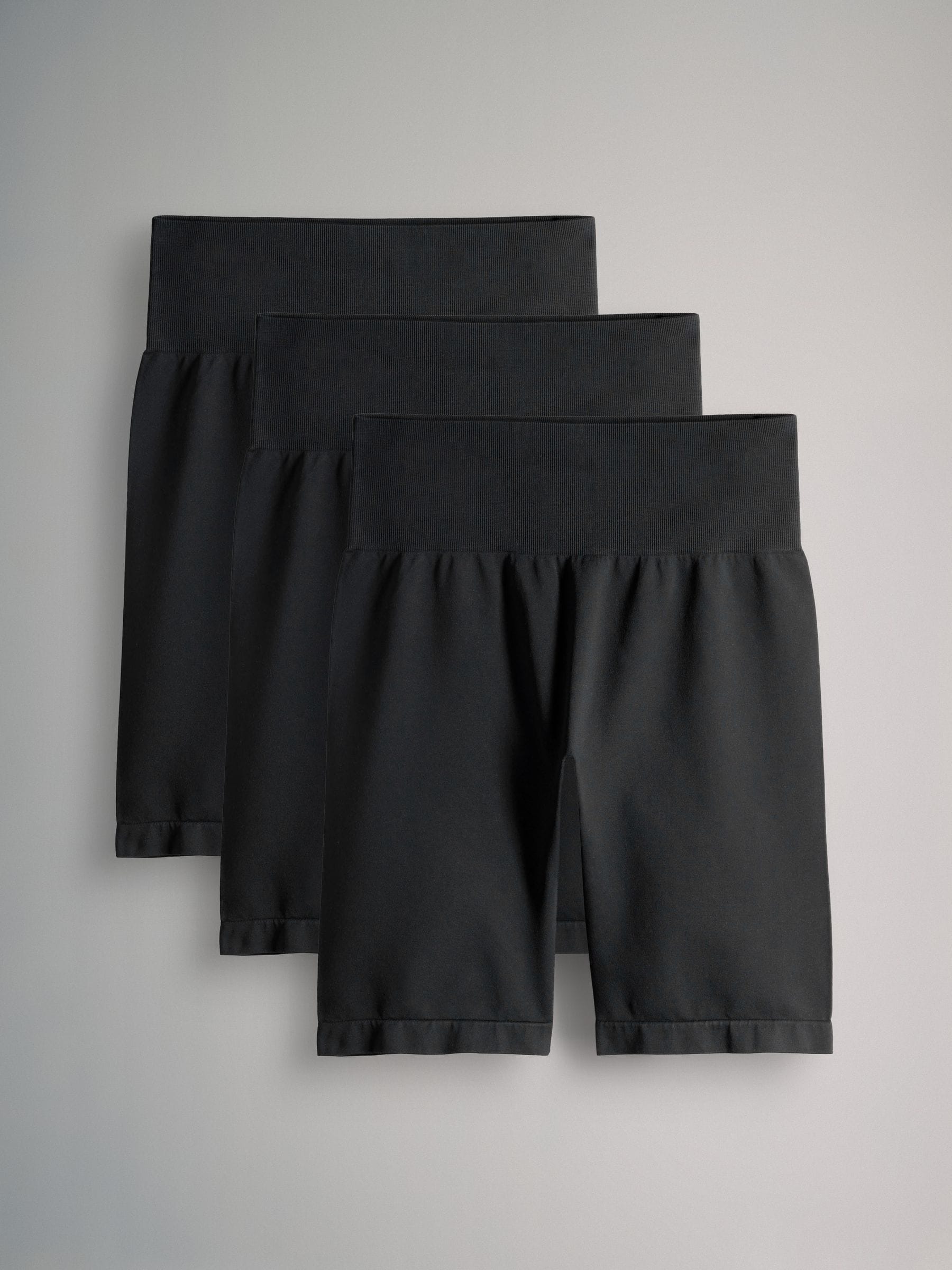 The Set 3 Pack Active Smoothing Cycle Short Black