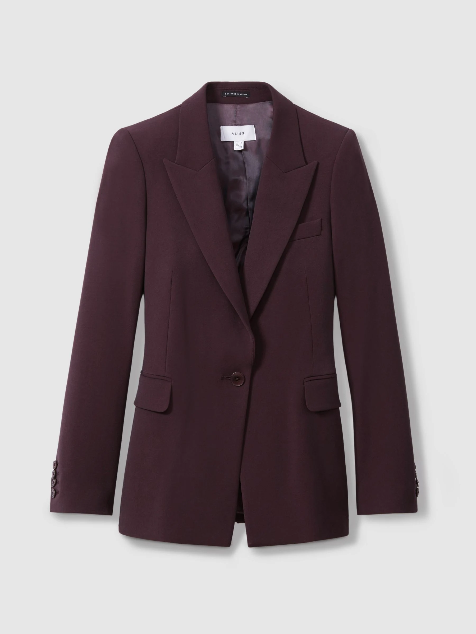 Reiss Berry Gabi Tailored Single Breasted Suit Blazer