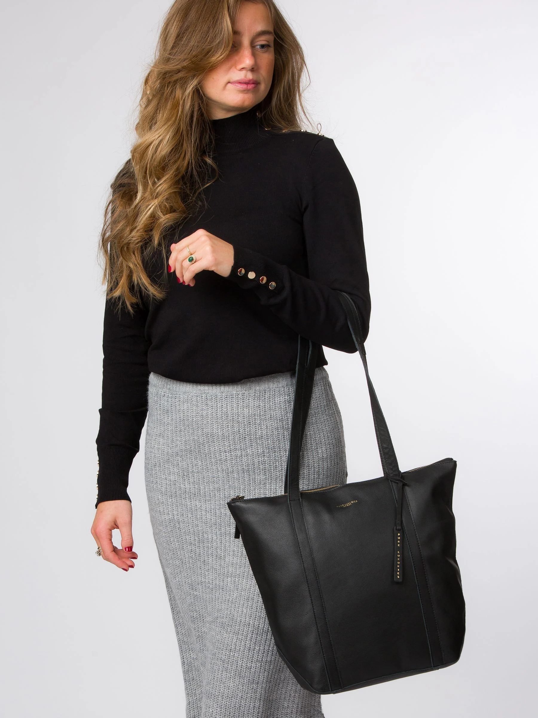 Pure Luxuries London Banbury Leather Tote Bag
